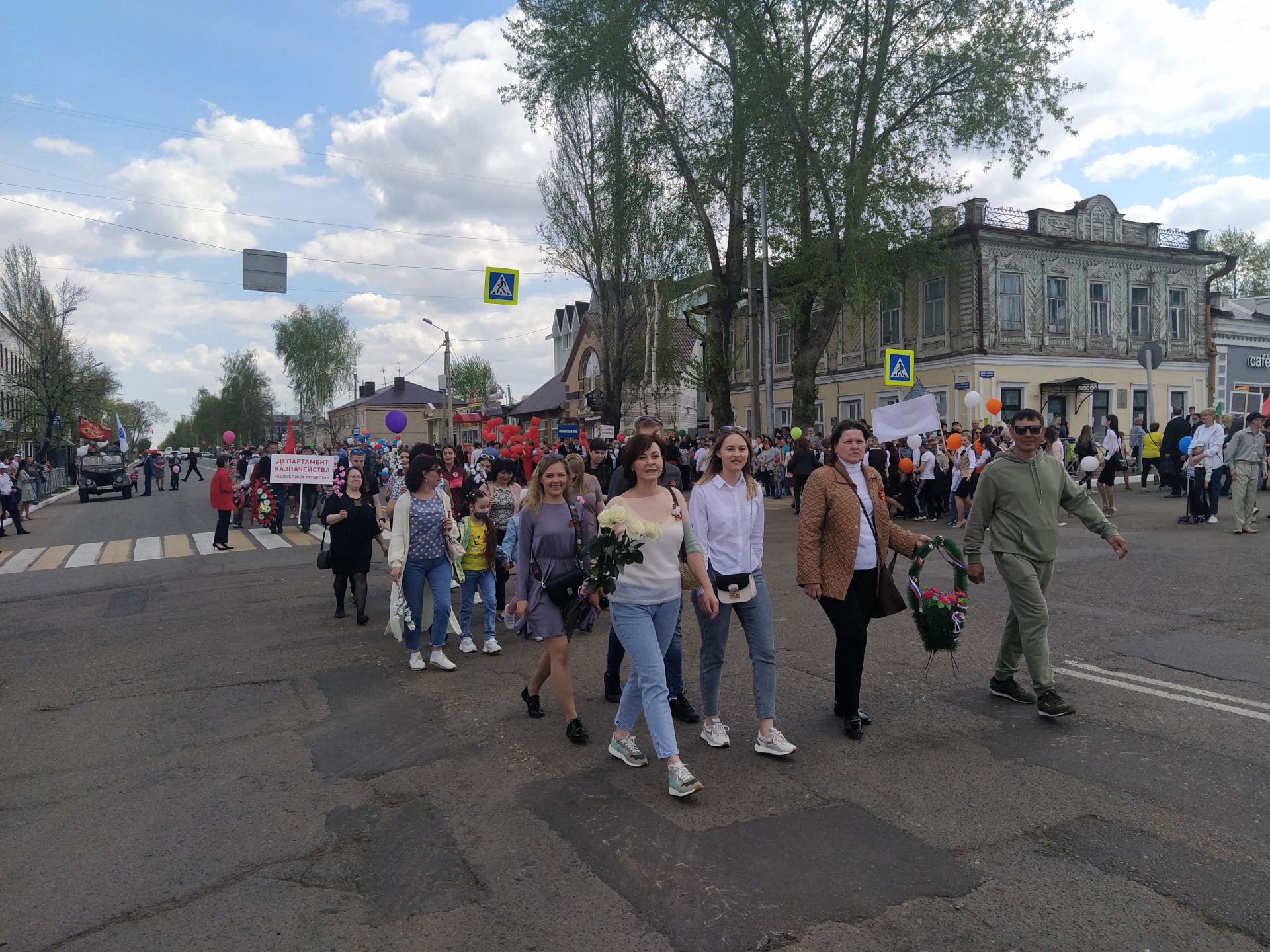 В Чистополе отпраздновали 76 годовщину Великой Победы (ФОТОРЕПОРТАЖ)