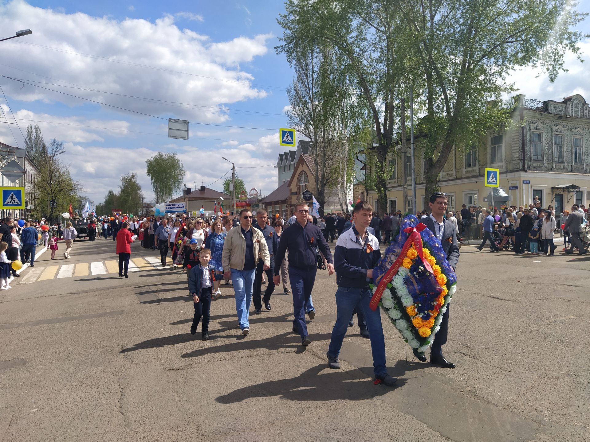 В Чистополе отпраздновали 76 годовщину Великой Победы (ФОТОРЕПОРТАЖ)