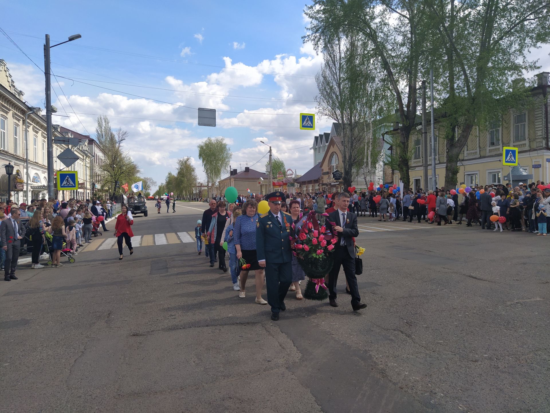 В Чистополе отпраздновали 76 годовщину Великой Победы (ФОТОРЕПОРТАЖ)