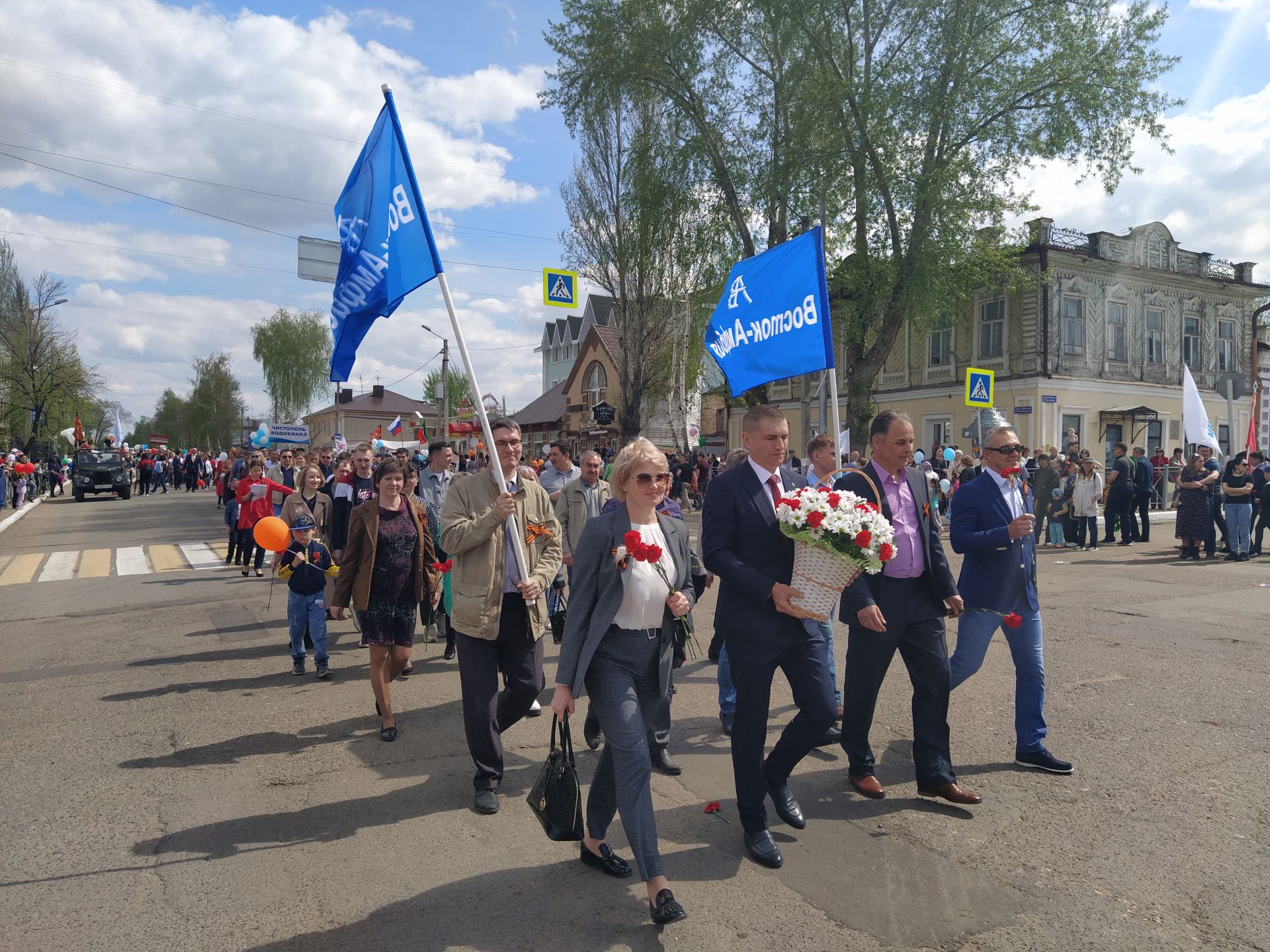 В Чистополе отпраздновали 76 годовщину Великой Победы (ФОТОРЕПОРТАЖ)