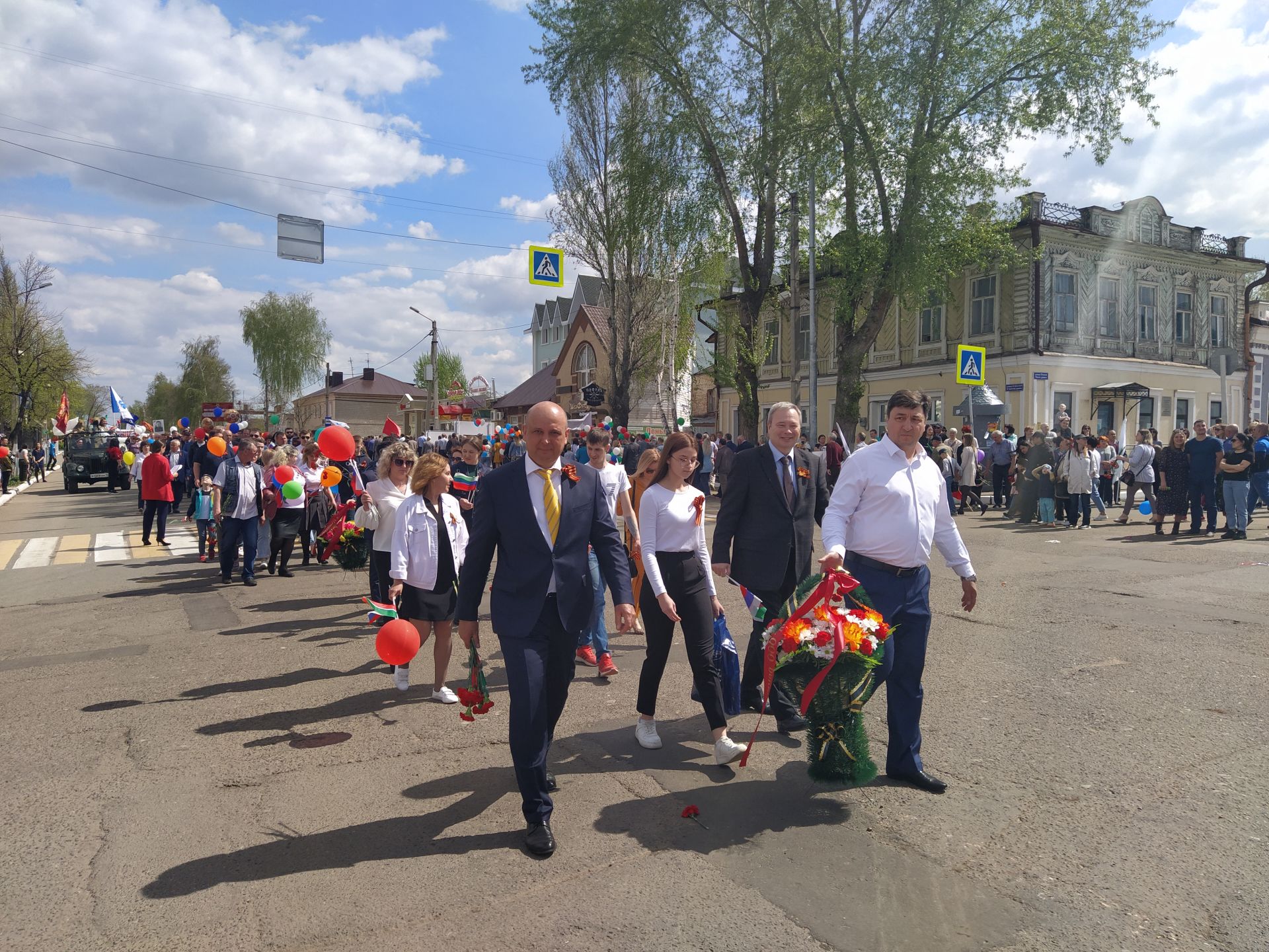 В Чистополе отпраздновали 76 годовщину Великой Победы (ФОТОРЕПОРТАЖ)