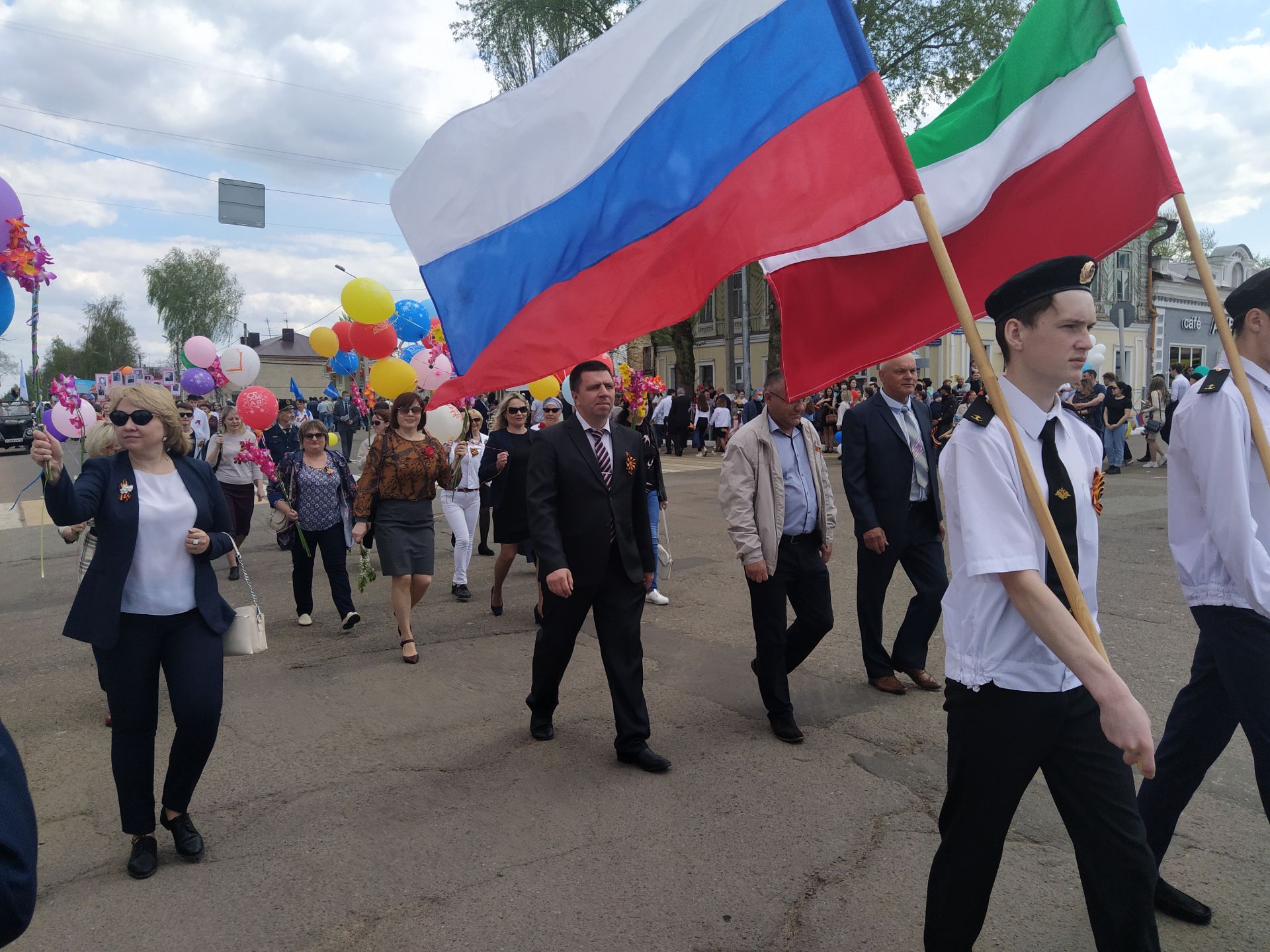 В Чистополе отпраздновали 76 годовщину Великой Победы (ФОТОРЕПОРТАЖ)