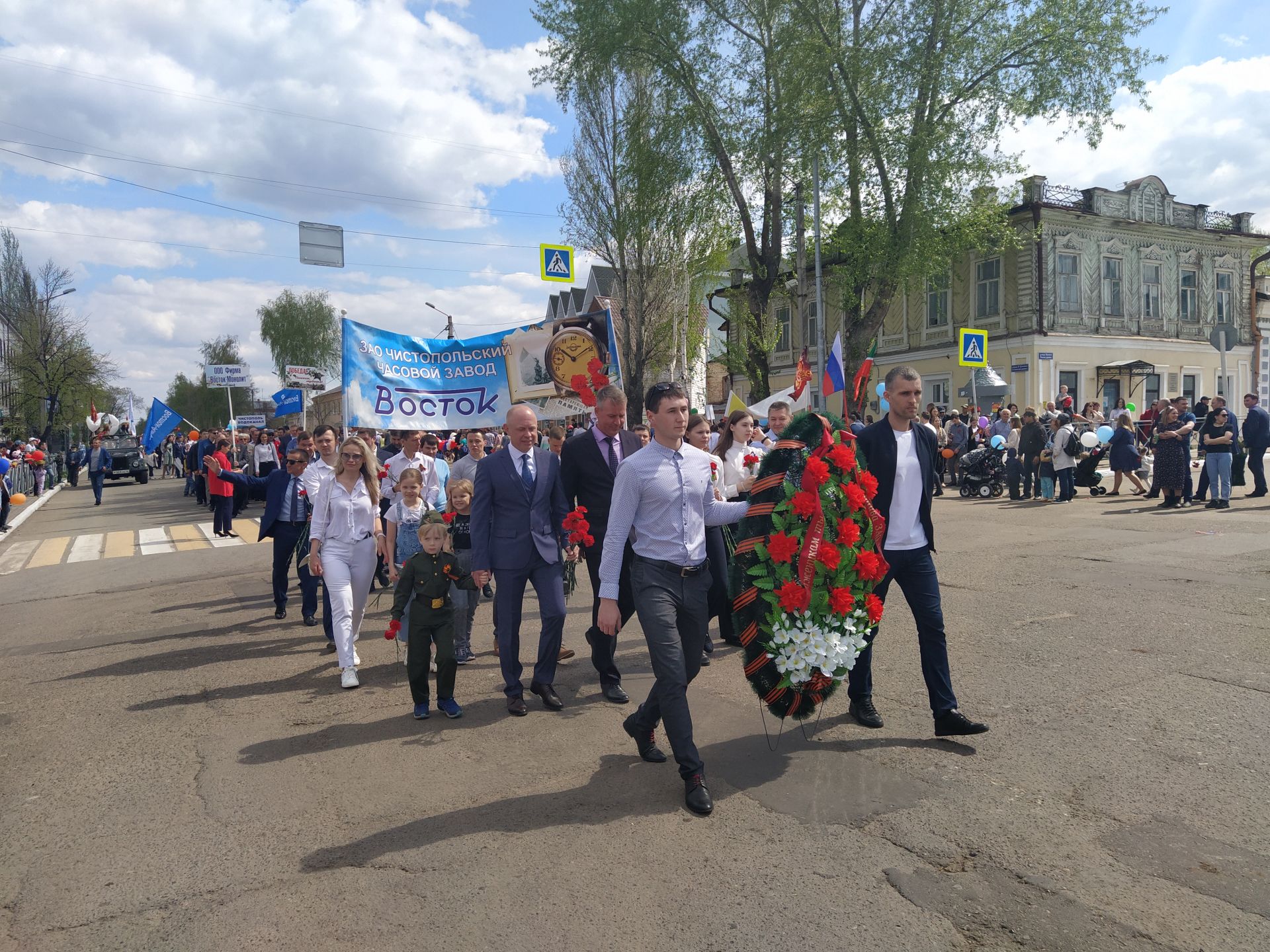 В Чистополе отпраздновали 76 годовщину Великой Победы (ФОТОРЕПОРТАЖ)