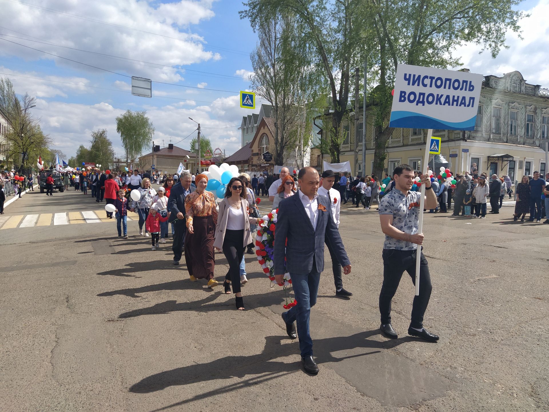 В Чистополе отпраздновали 76 годовщину Великой Победы (ФОТОРЕПОРТАЖ)