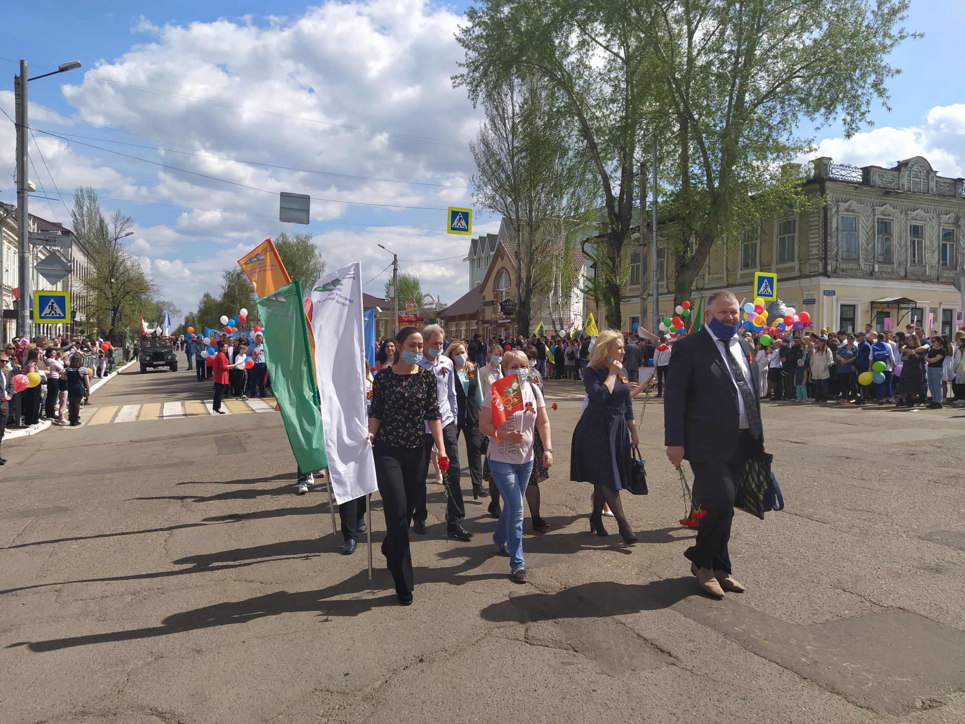 В Чистополе отпраздновали 76 годовщину Великой Победы (ФОТОРЕПОРТАЖ)