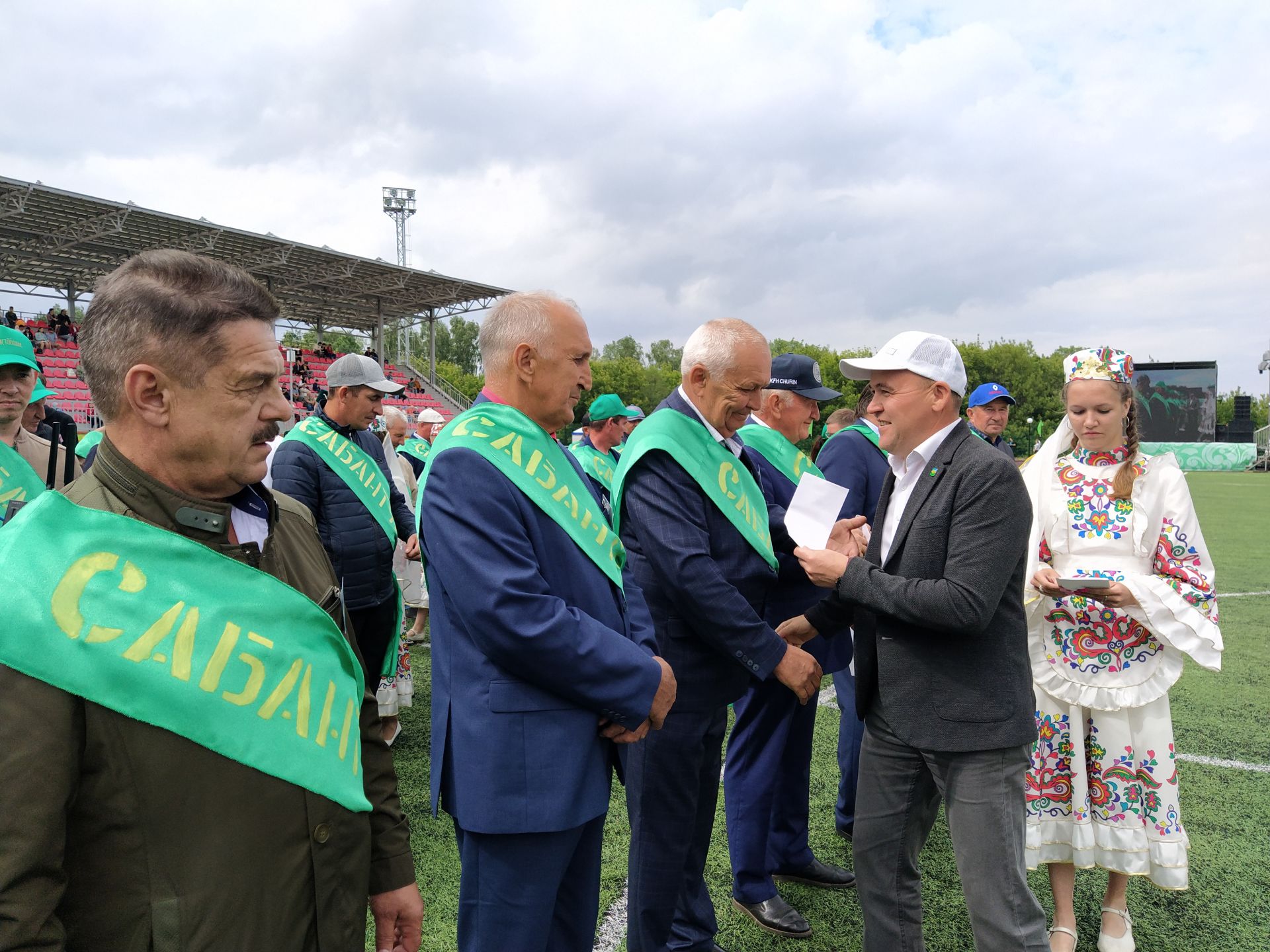 На майдане чистопольского Сабантуя чествовали передовиков сельского хозяйства