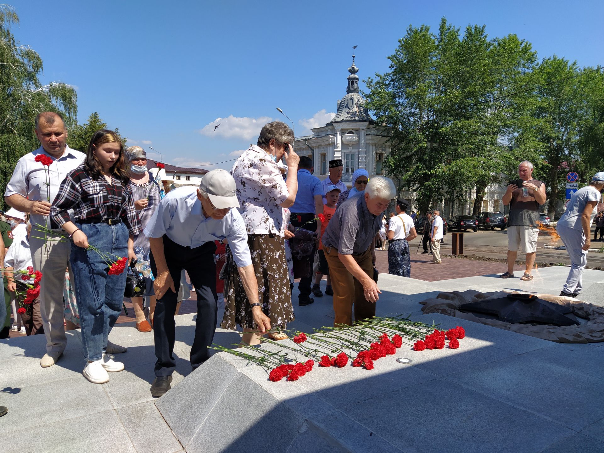 Скорбная дата: в Чистополе почтили память жертв Великой Отечественной