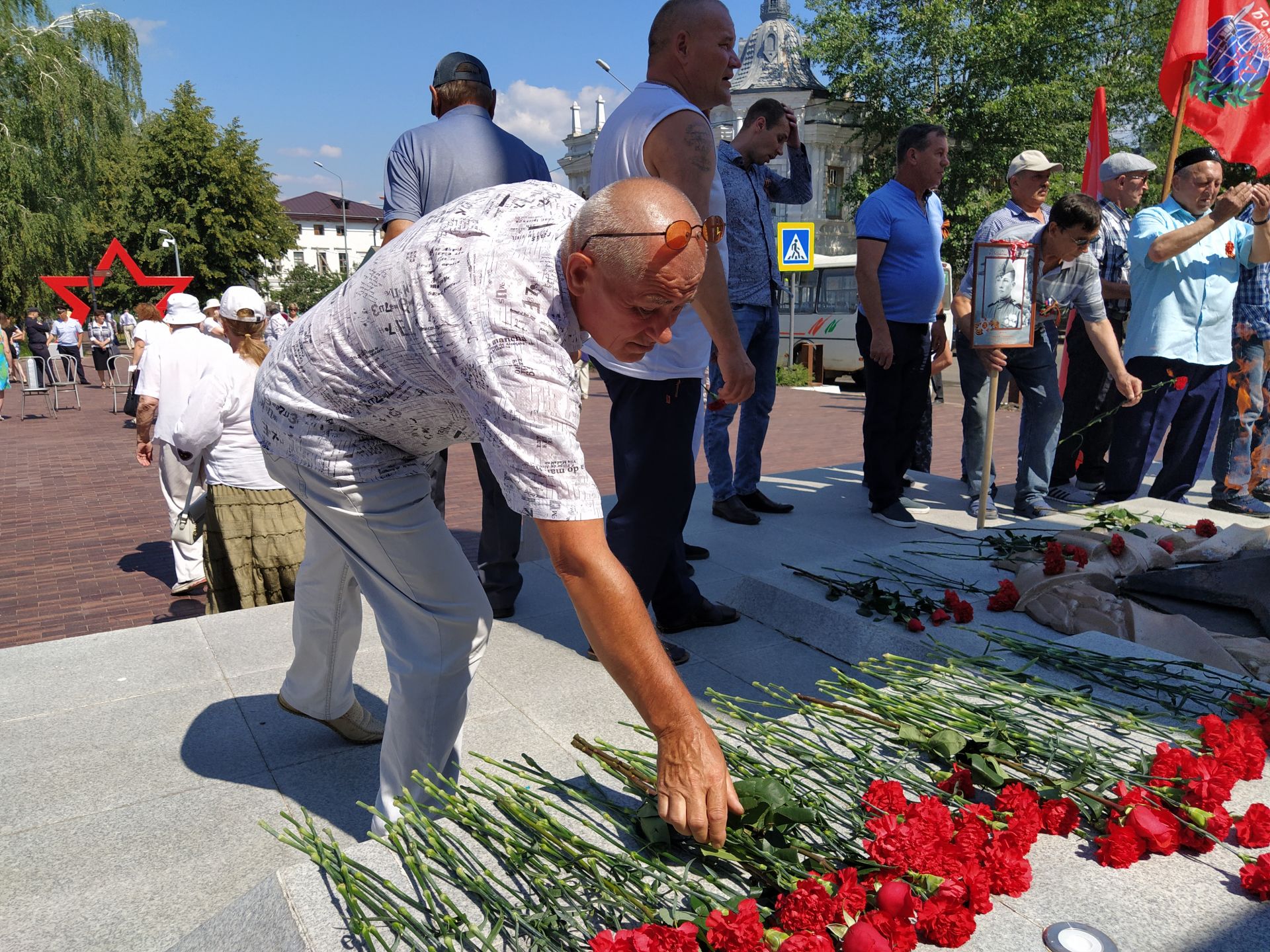 Скорбная дата: в Чистополе почтили память жертв Великой Отечественной