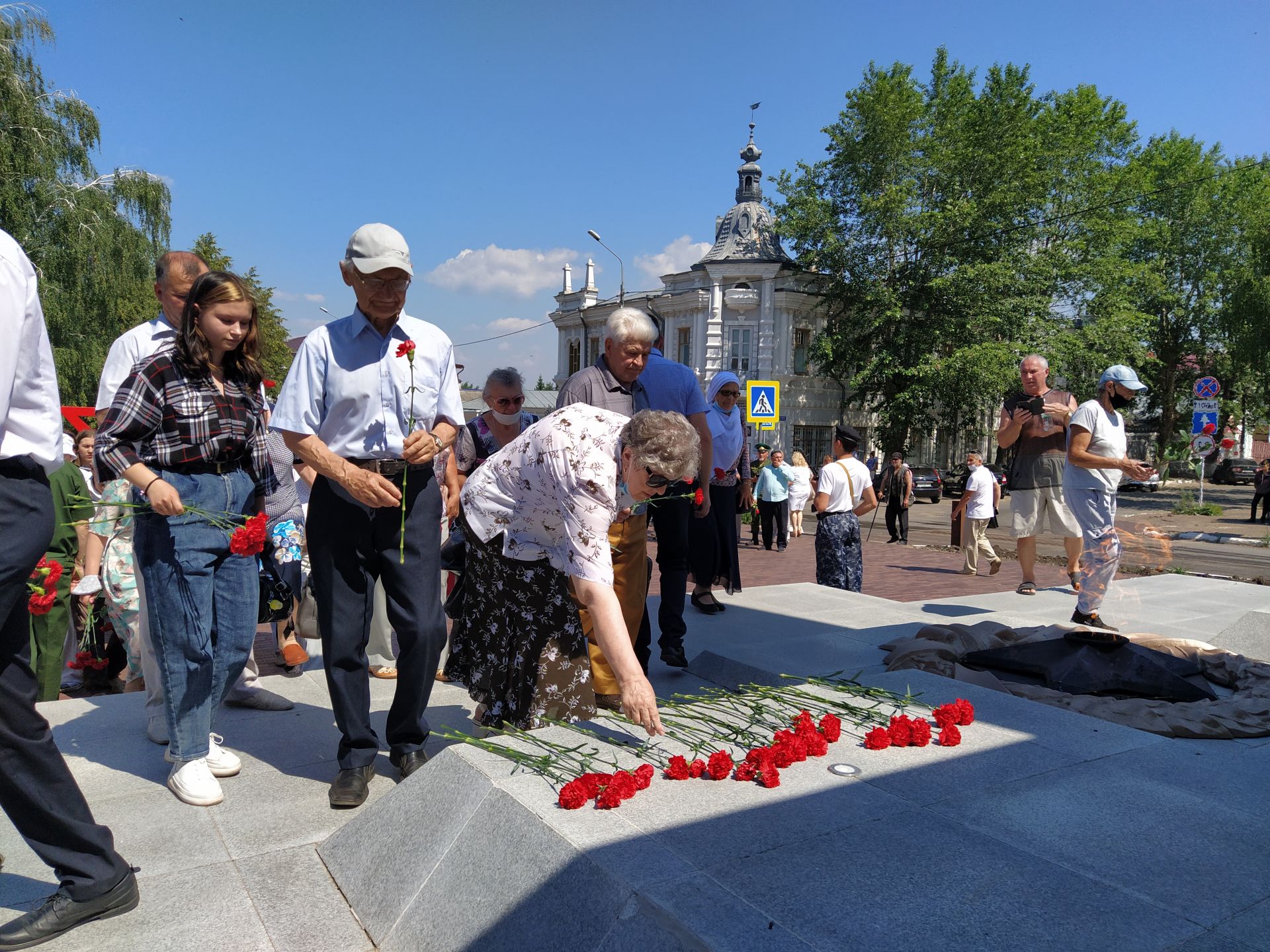 Скорбная дата: в Чистополе почтили память жертв Великой Отечественной