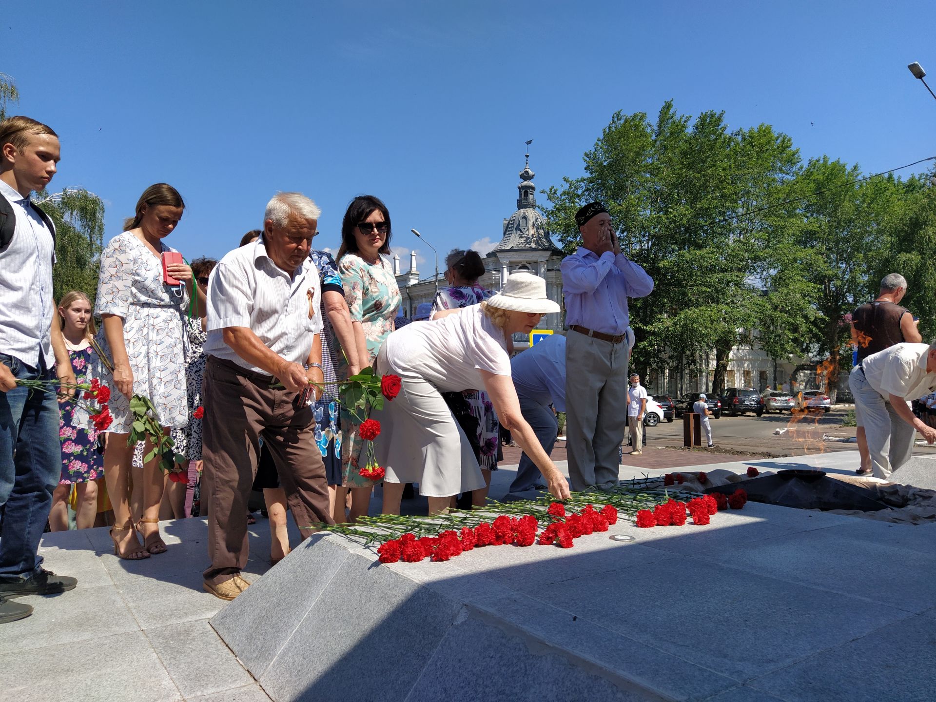 Скорбная дата: в Чистополе почтили память жертв Великой Отечественной