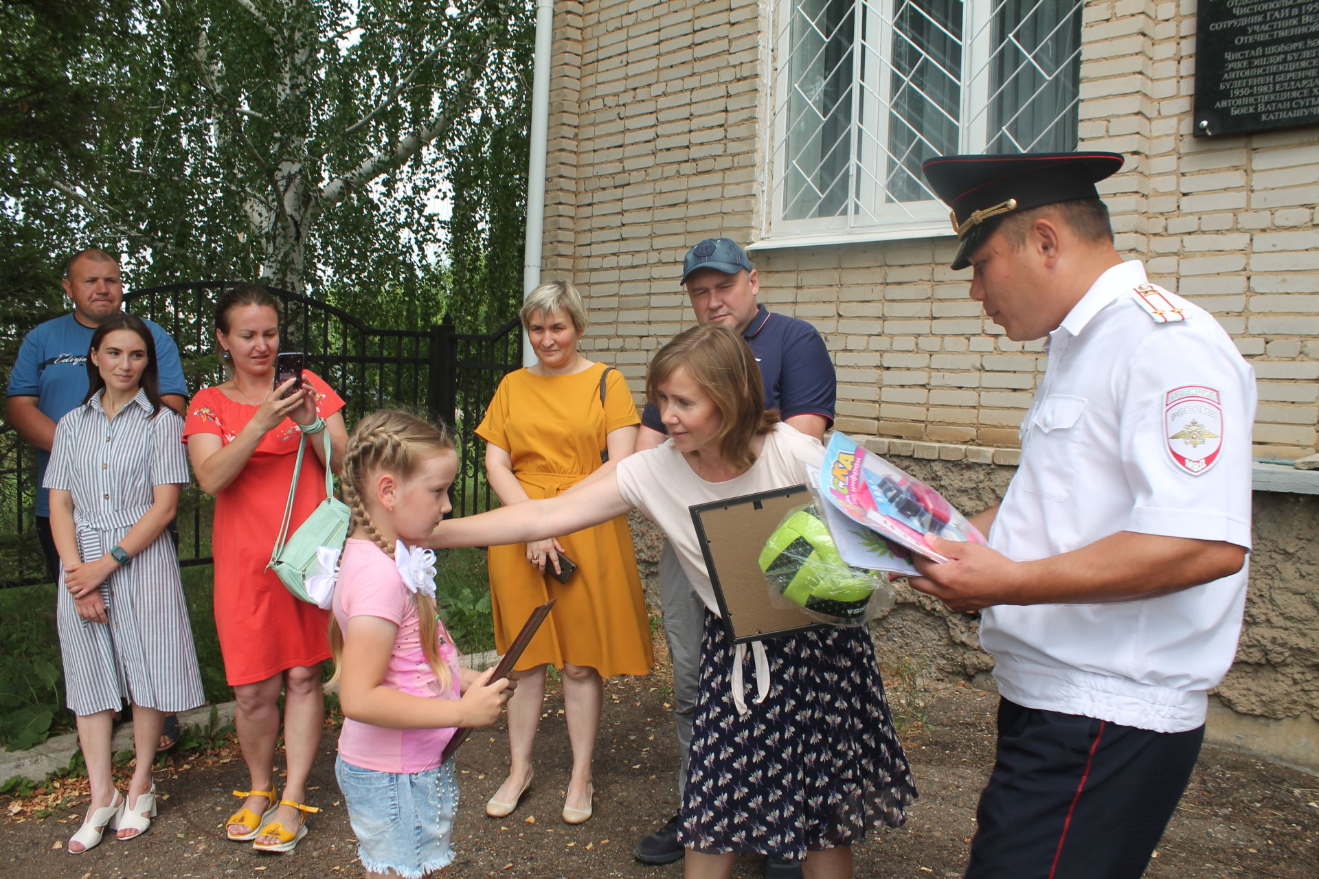 В чистопольской Госавтоинспекции поздравляли победителей конкурса