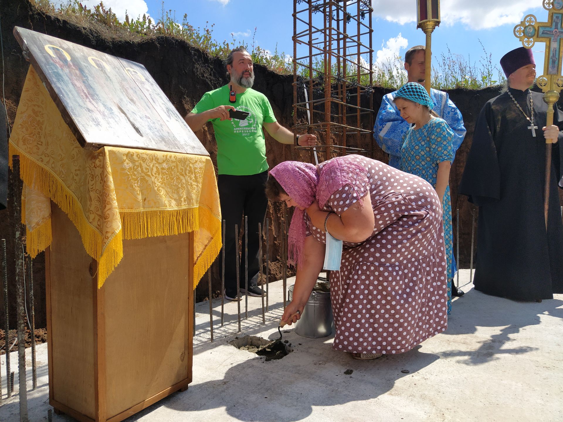 В Чистополе заложили камень на месте будущего храма кряшенского прихода