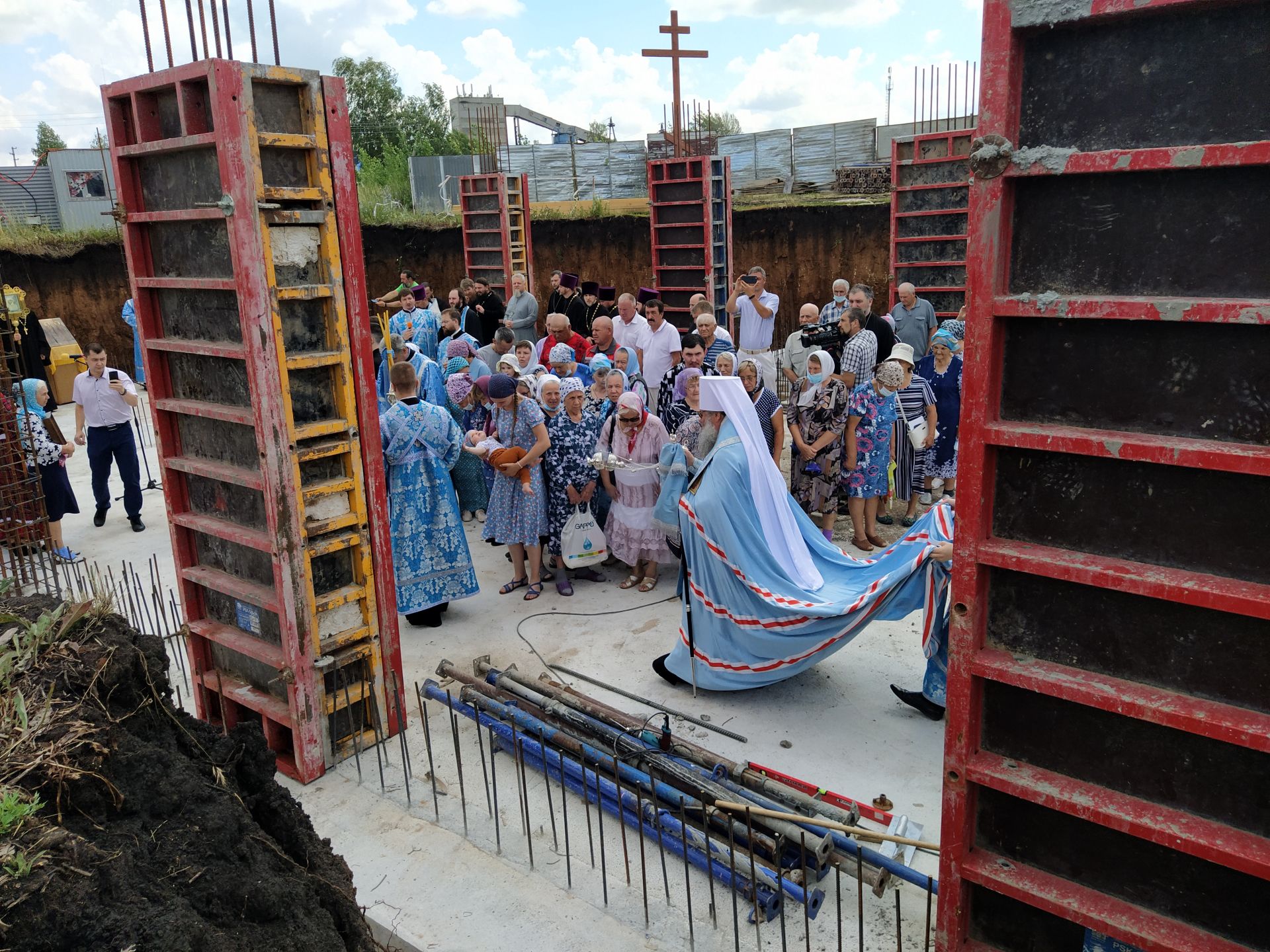 В Чистополе заложили камень на месте будущего храма кряшенского прихода