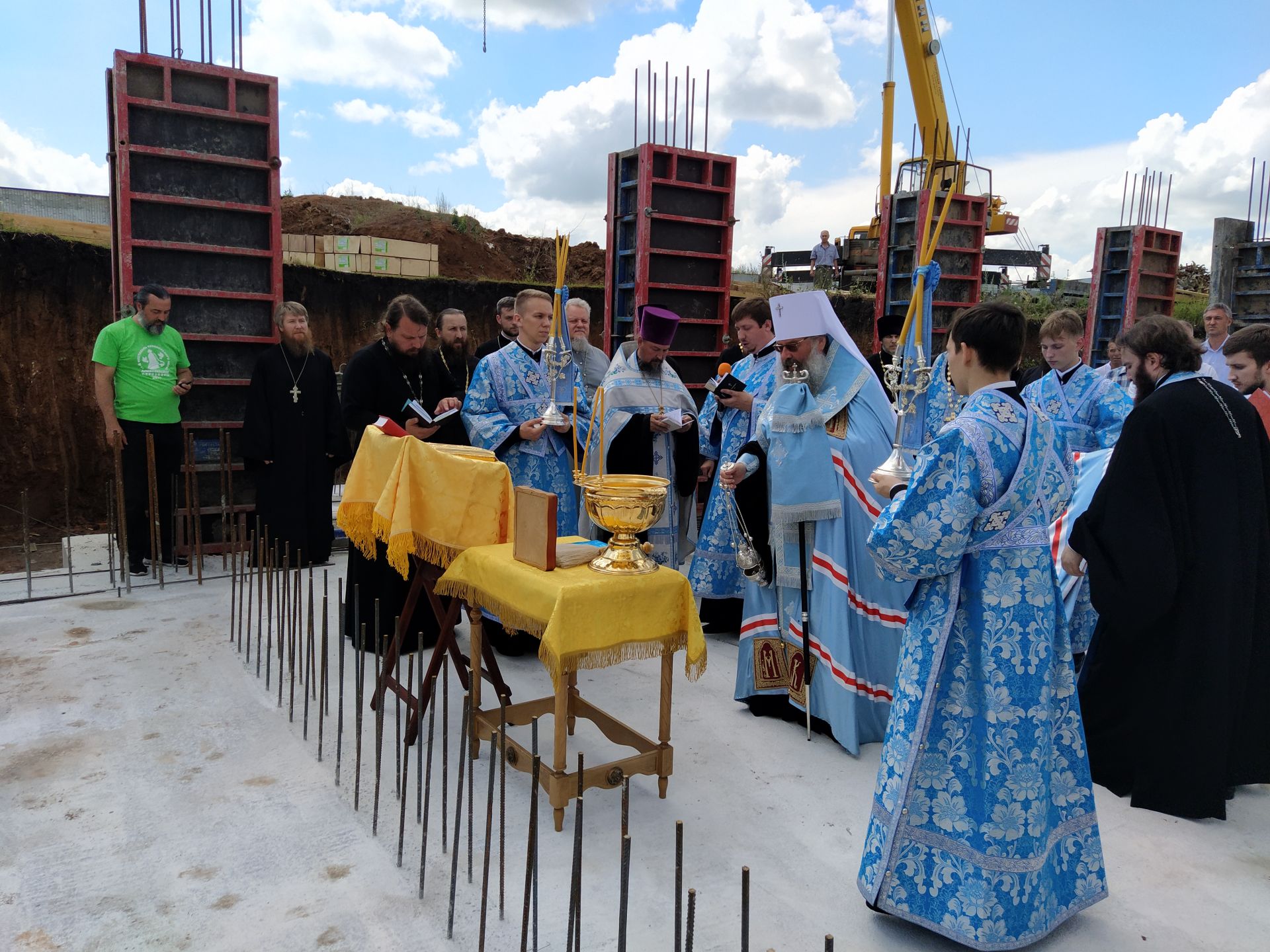 В Чистополе заложили камень на месте будущего храма кряшенского прихода