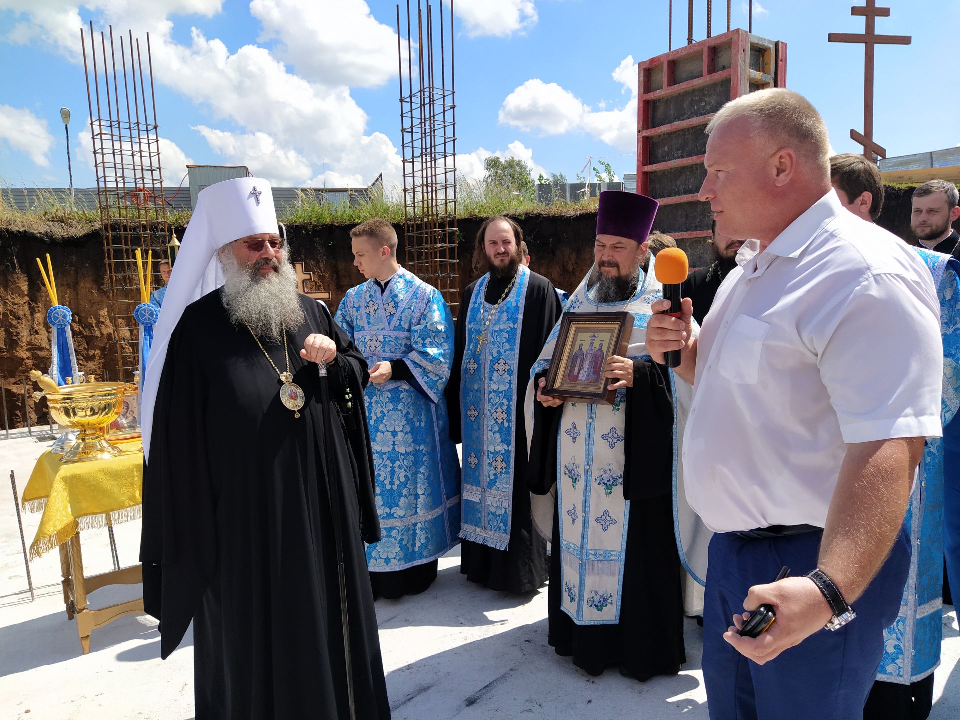 В Чистополе заложили камень на месте будущего храма кряшенского прихода