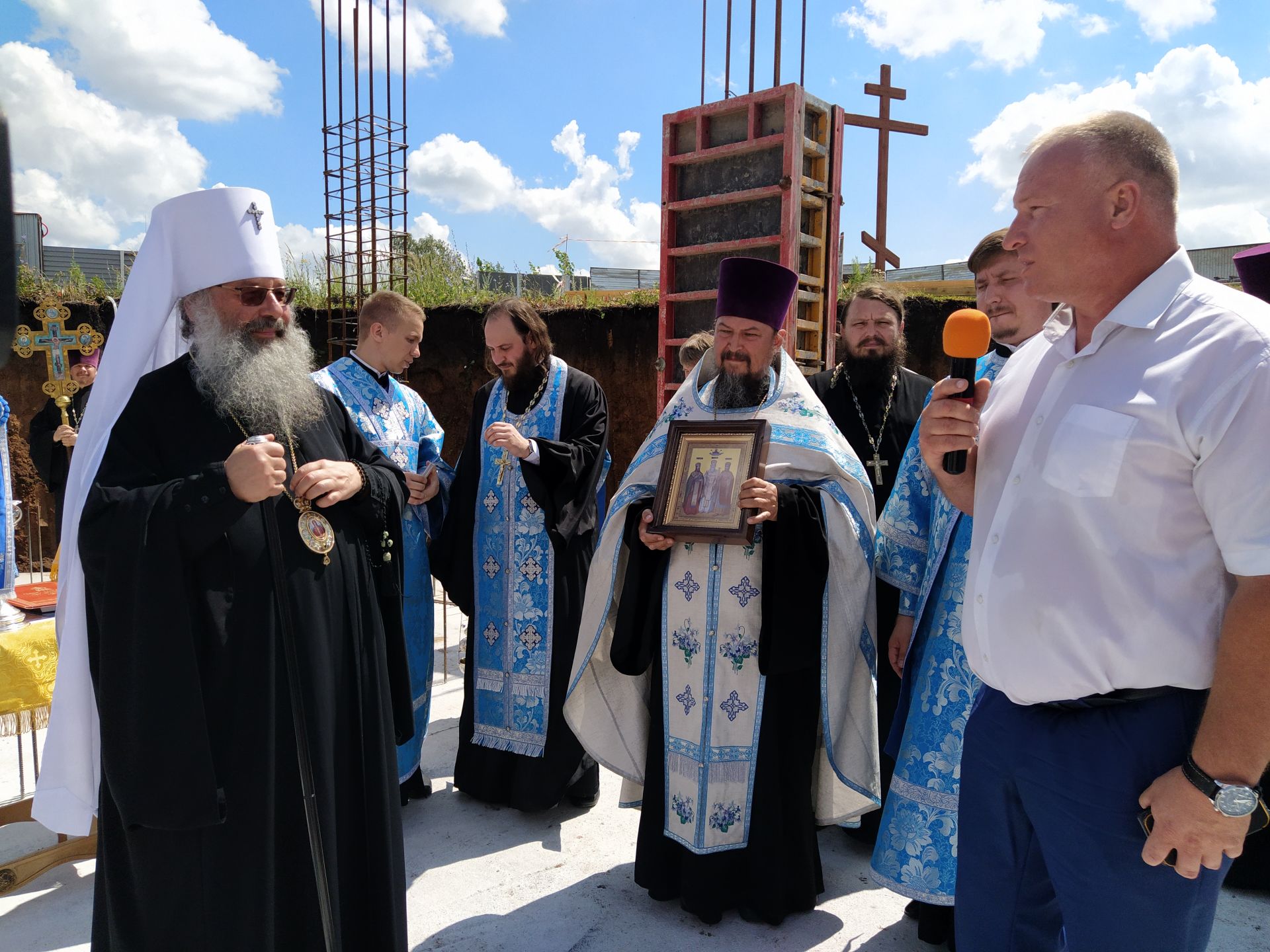 В Чистополе заложили камень на месте будущего храма кряшенского прихода