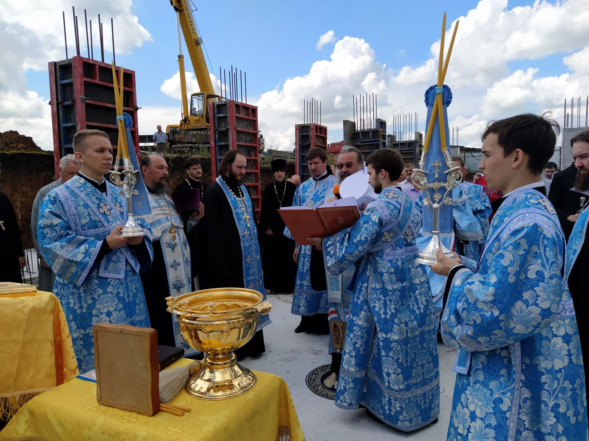 В Чистополе заложили камень на месте будущего храма кряшенского прихода