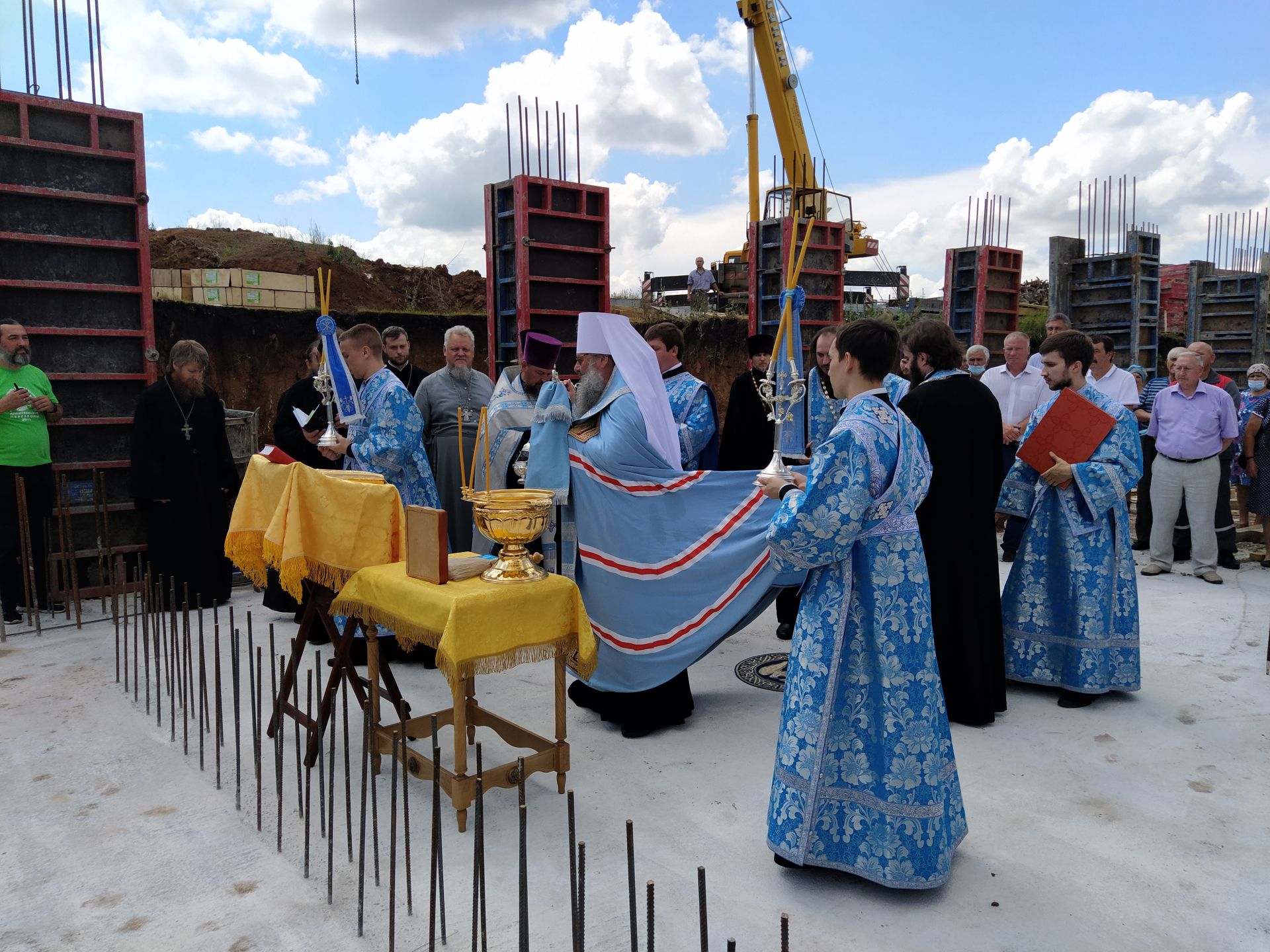 В Чистополе заложили камень на месте будущего храма кряшенского прихода