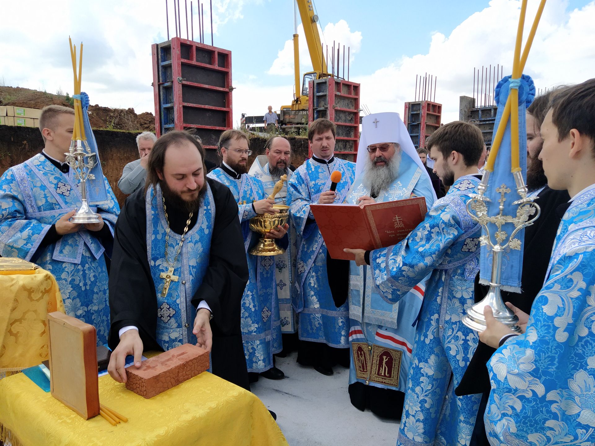 В Чистополе заложили камень на месте будущего храма кряшенского прихода