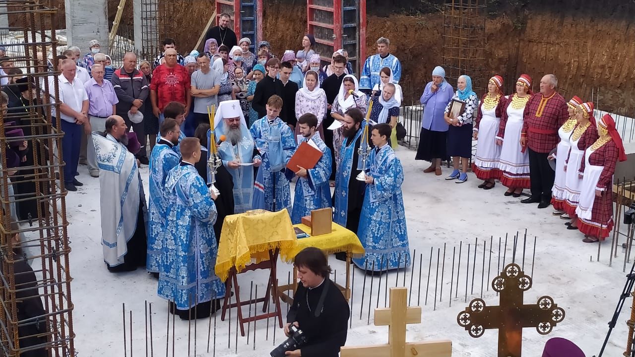 В Чистополе заложили камень на месте будущего храма кряшенского прихода