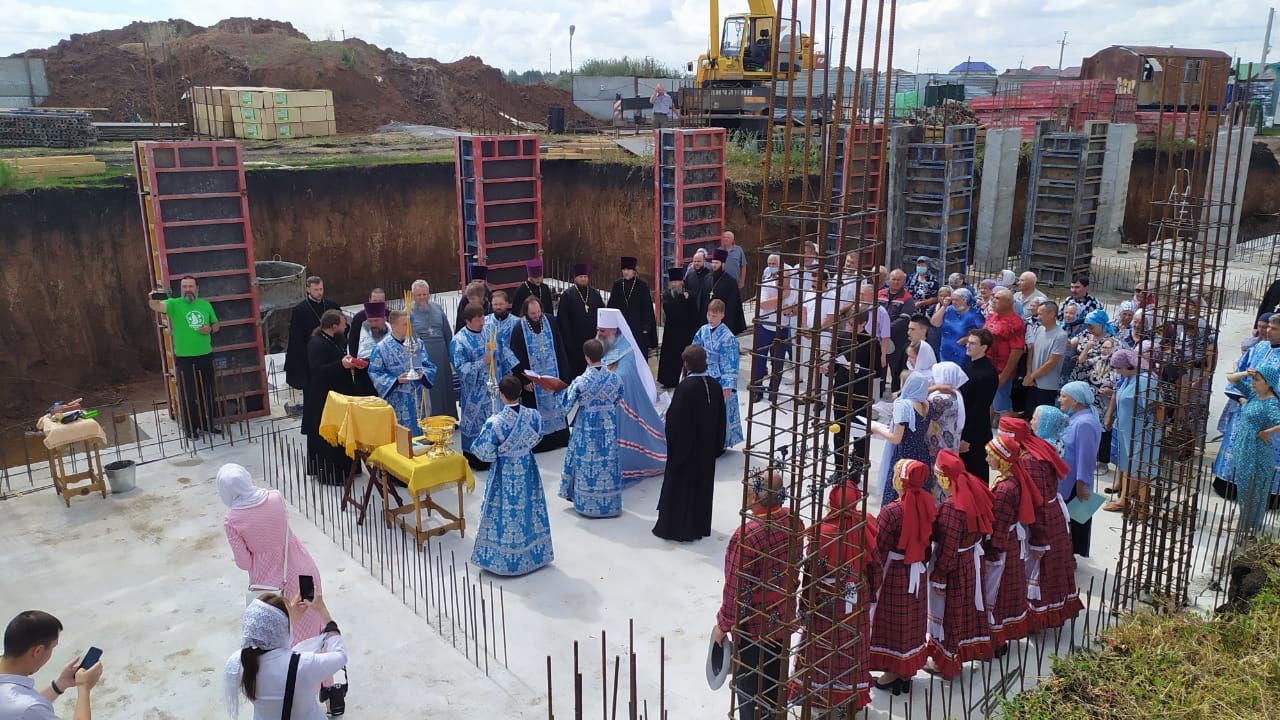 В Чистополе заложили камень на месте будущего храма кряшенского прихода