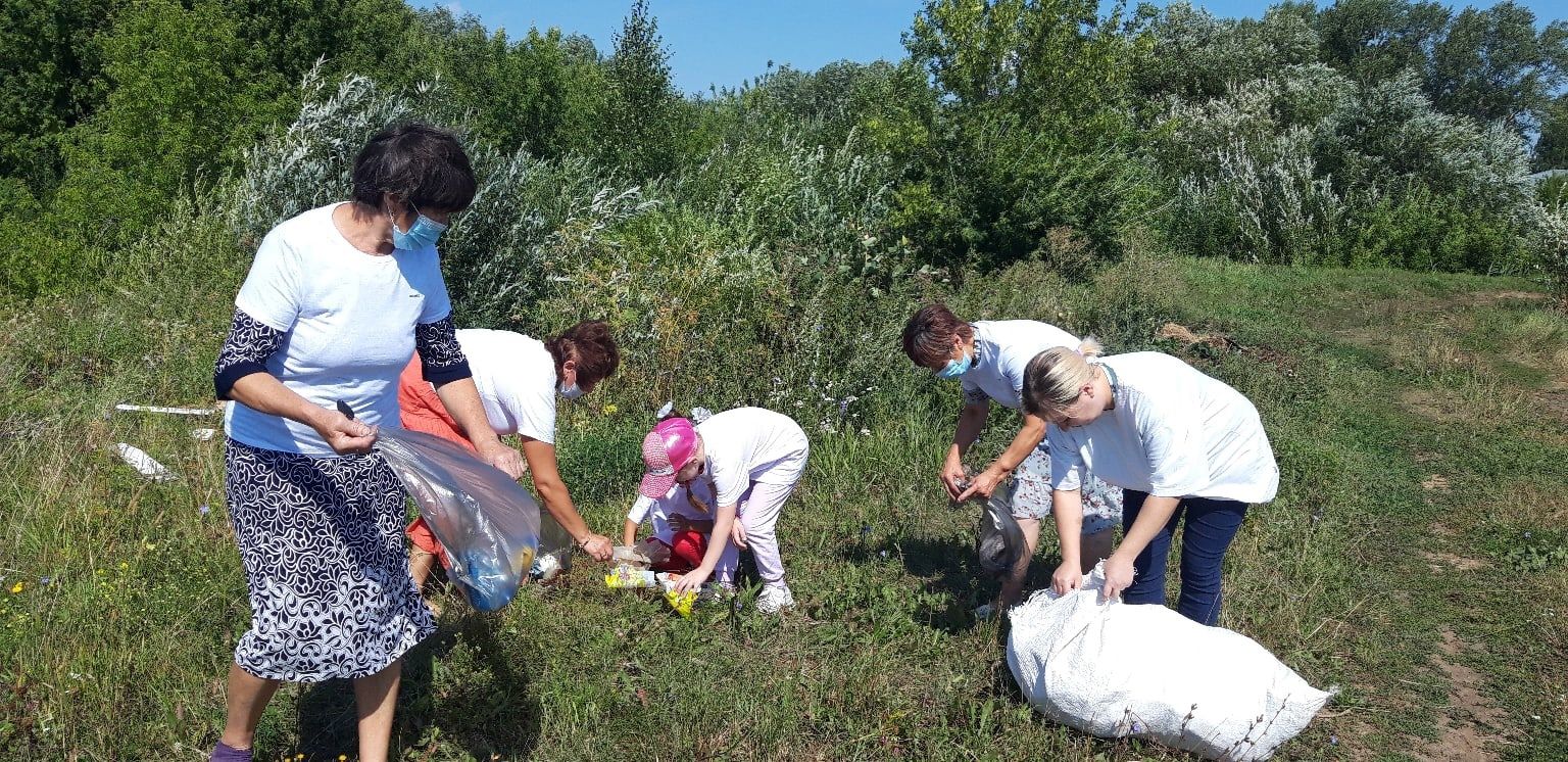 В чистопольском селе провели экологическую акцию