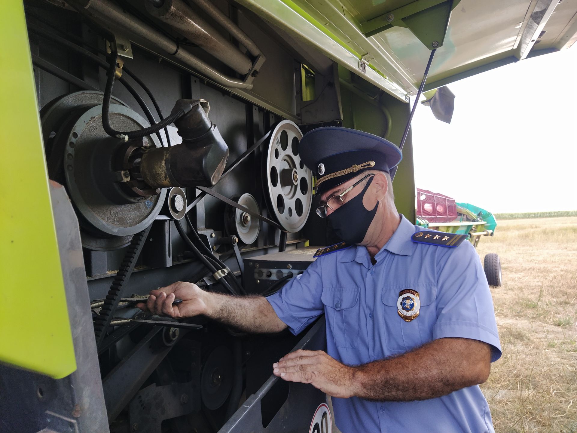 В хозяйствах Чистопольского района проверили зерноуборочную технику