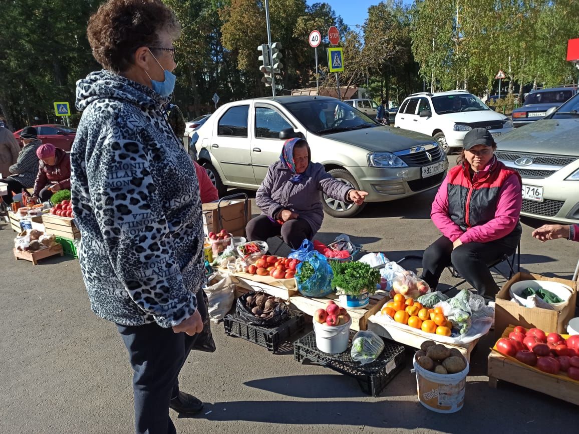 В Чистополе состоялись первые в этом году осенние сельскохозяйственные ярмарки (фоторепортаж)