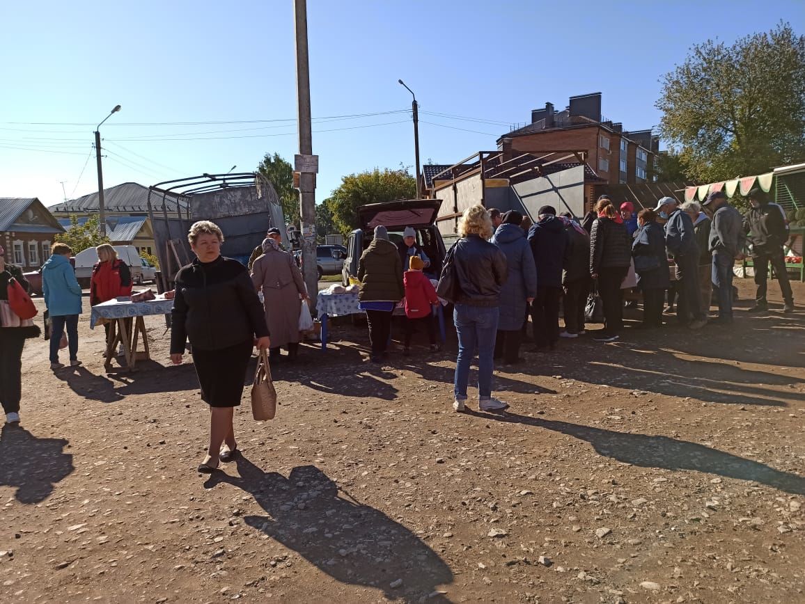 В Чистополе состоялись первые в этом году осенние сельскохозяйственные ярмарки (фоторепортаж)