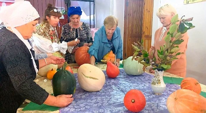 В чистопольском селе организовали традиционный «Тыквенник»