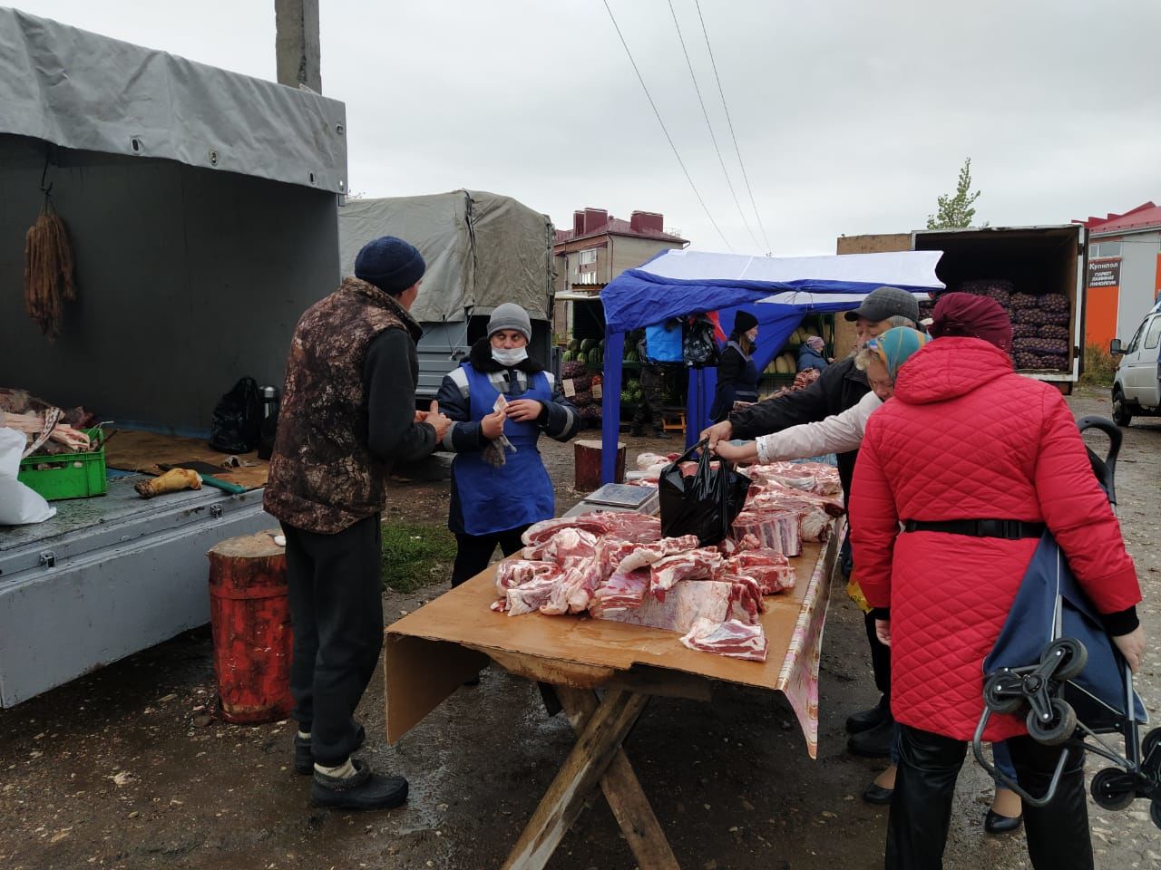 На чистопольских рынках прошли ярмарки