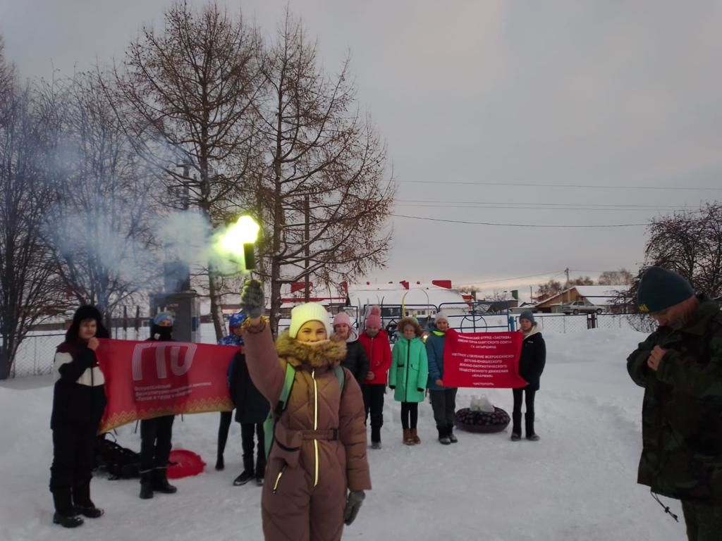 В Чистополе прошел первый зимний туристический слет