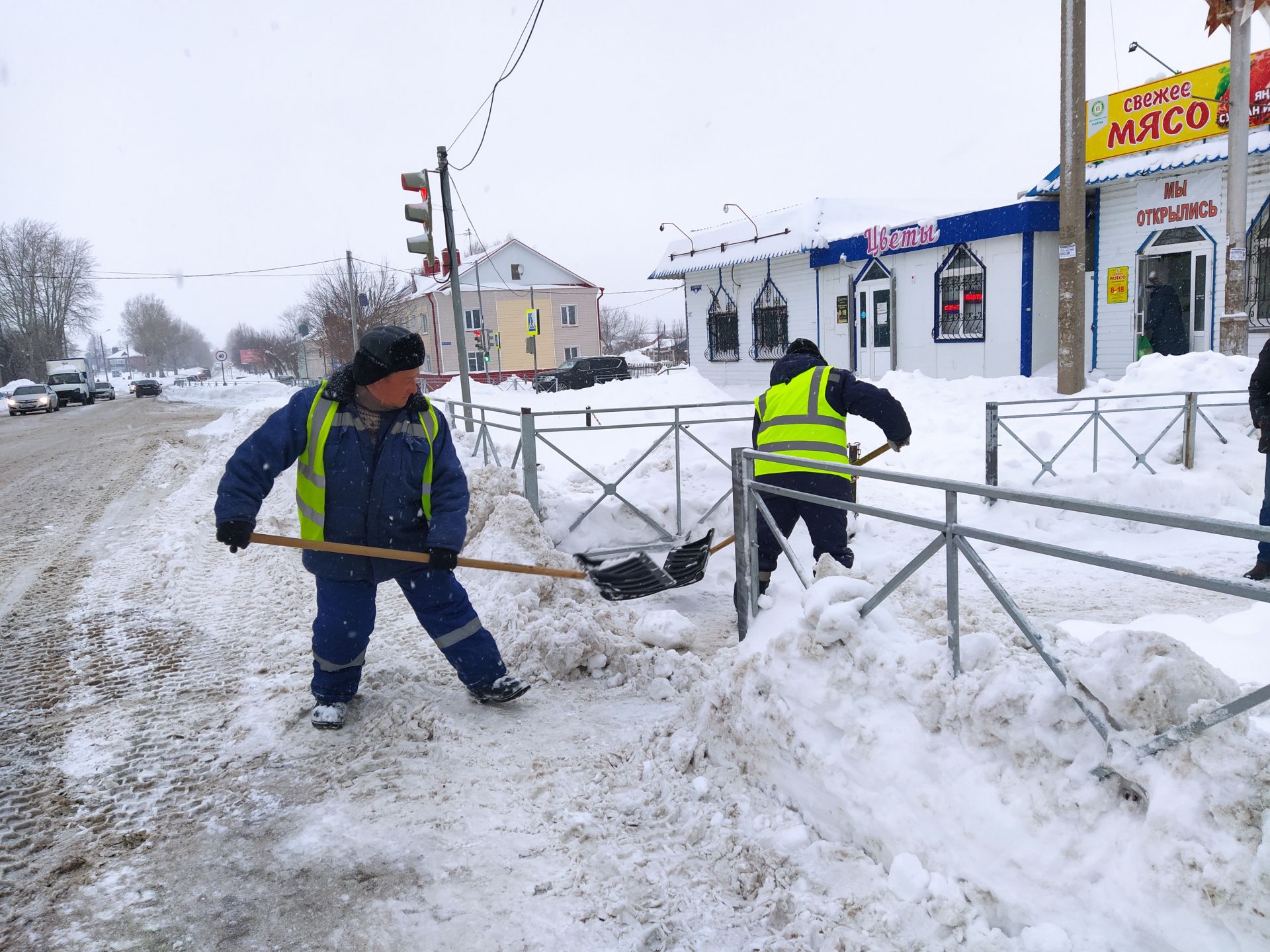 В муниципалитете прокомментировали работу по уборке снега с улиц Чистополя