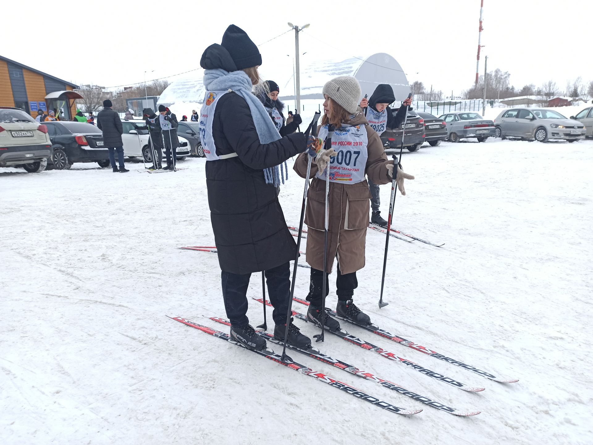 В Чистополе состоялся молодежный лыжный забег (фоторепортаж)