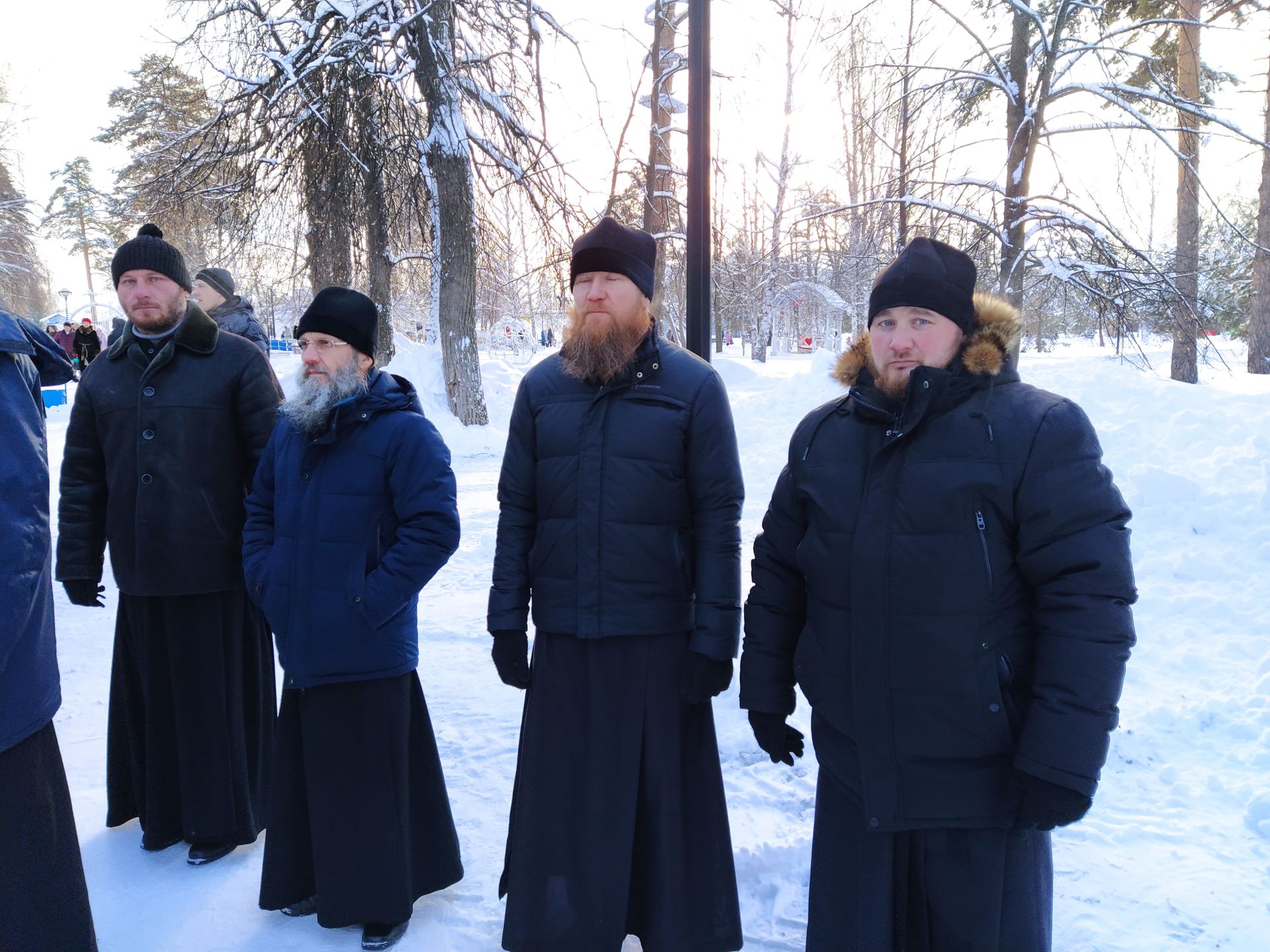 На рождественских гуляниях чистопольцы пели, танцевали и участвовали в конкурсах