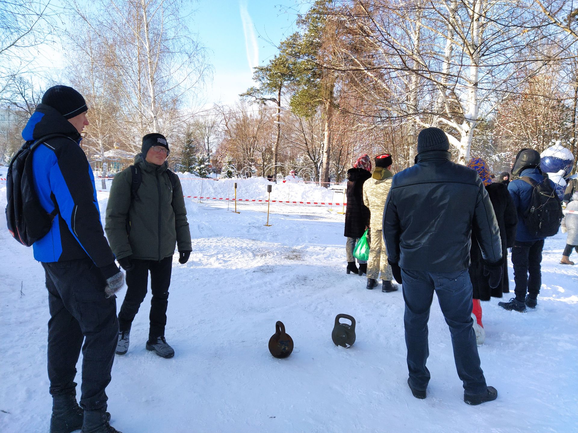 На рождественских гуляниях чистопольцы пели, танцевали и участвовали в конкурсах