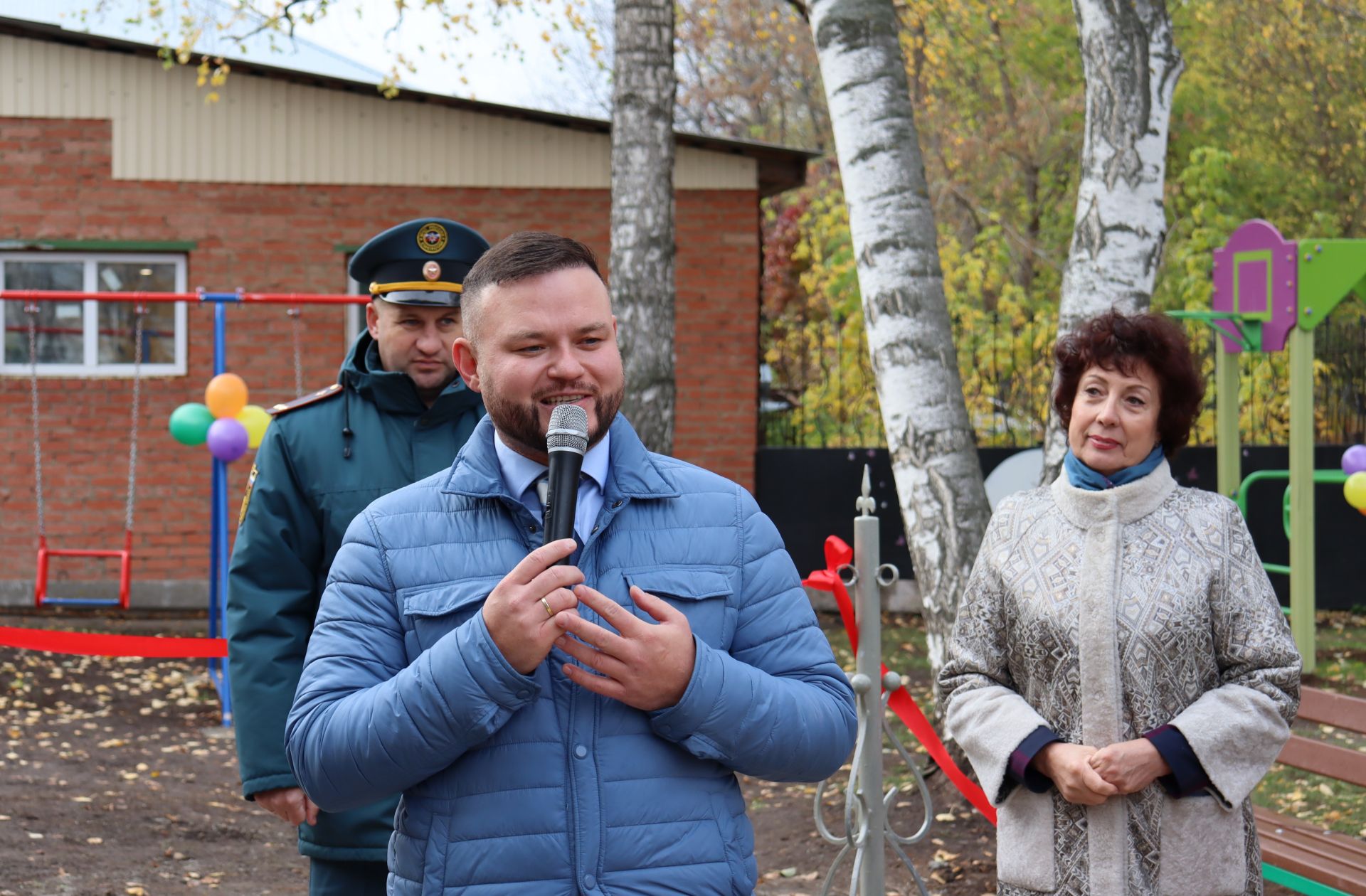 В Чистополе при реабилитационном центре открыли игровую площадку