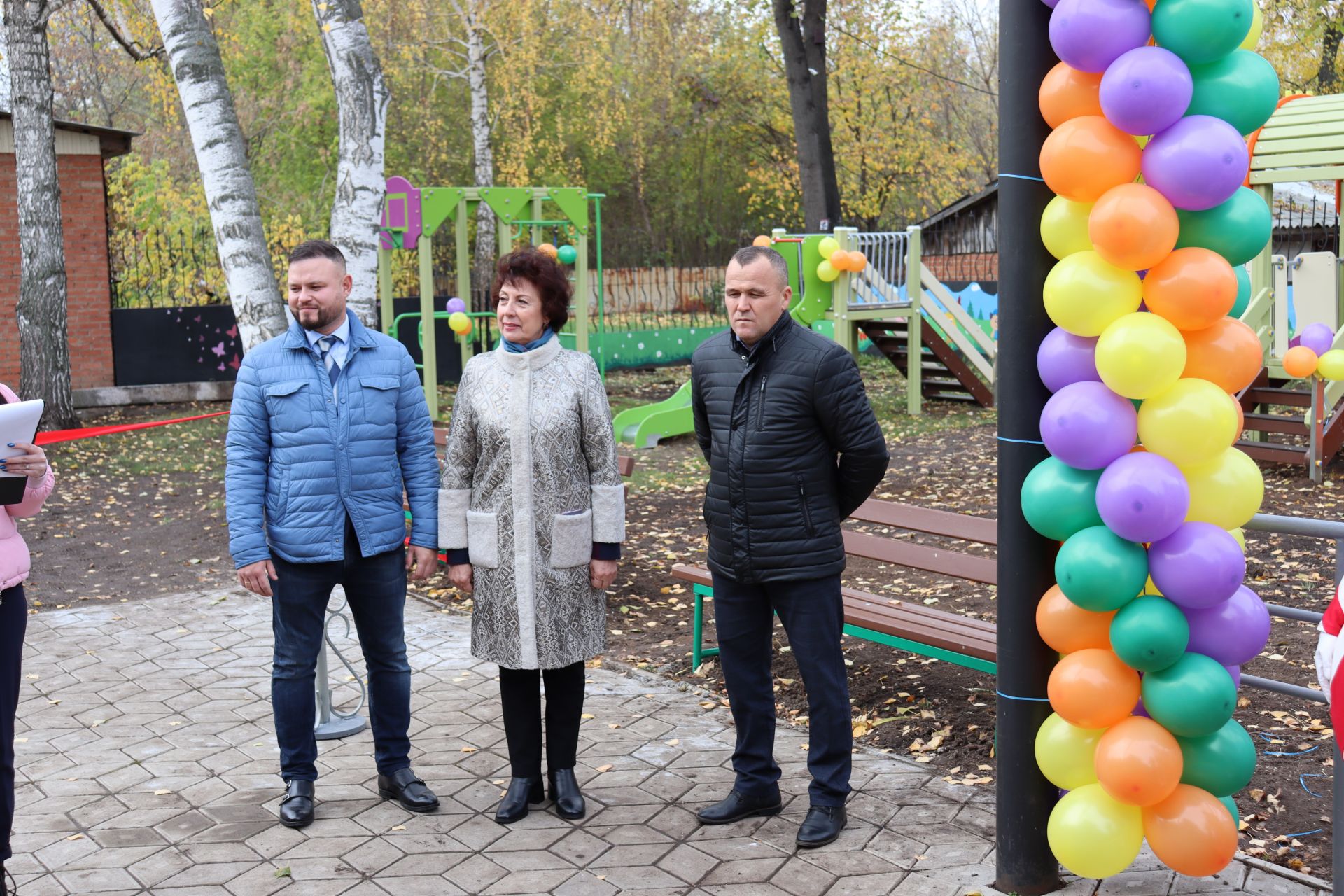 В чистопольском реабилитационном центре «ДАР» открыли новую детскую игровую площадку