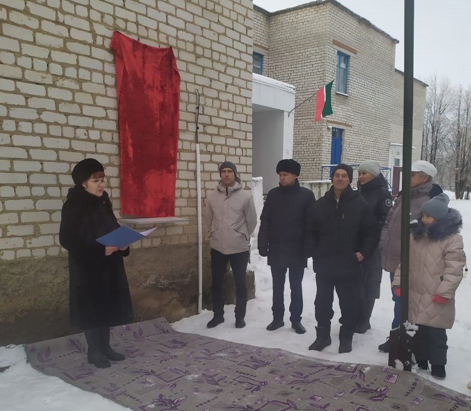 В школе Чистопольского района вспоминали о боевом пути выпускника Семена Соловьева