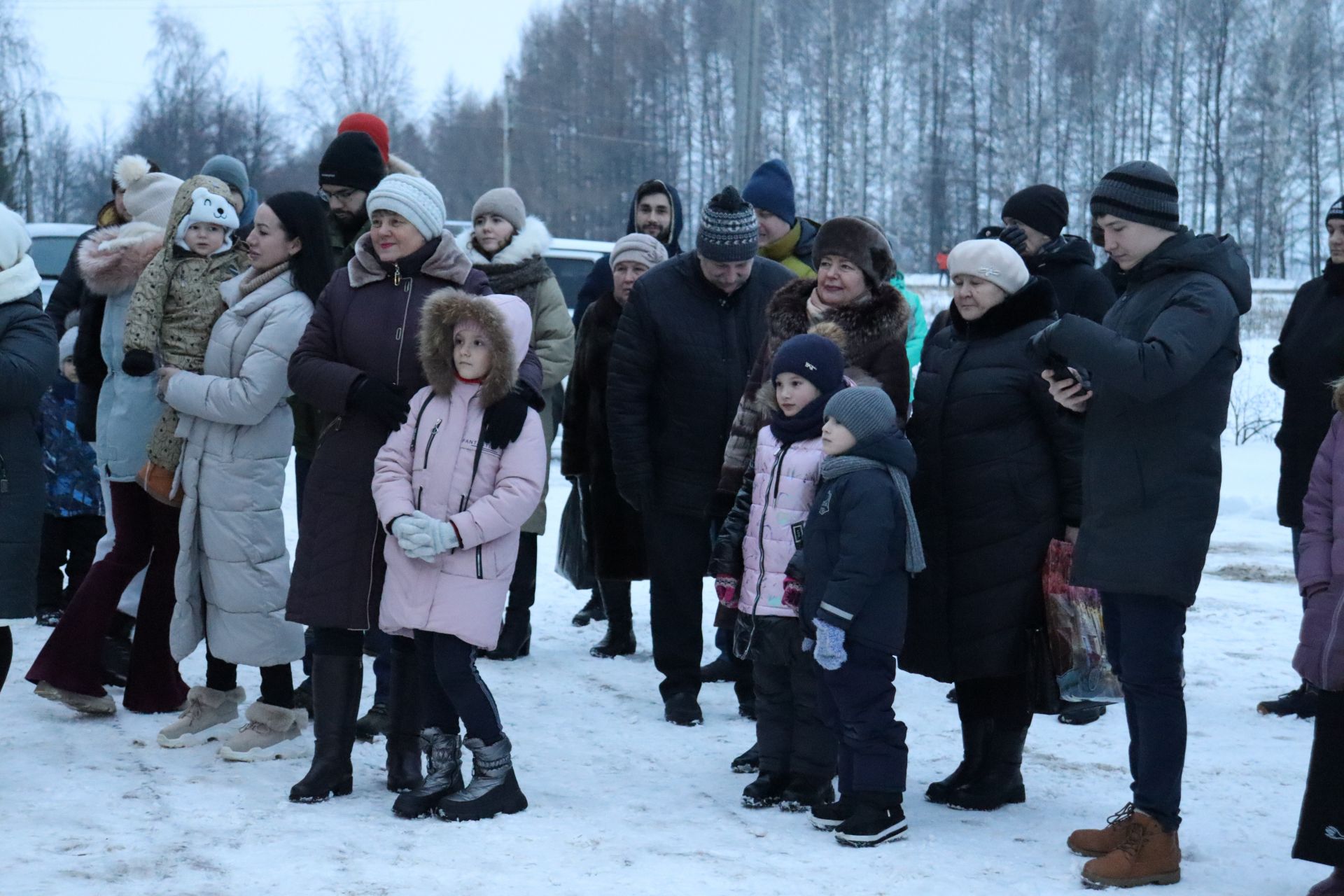 В Чистополе состоялось открытие самой необычной елки города (Фоторепортаж)