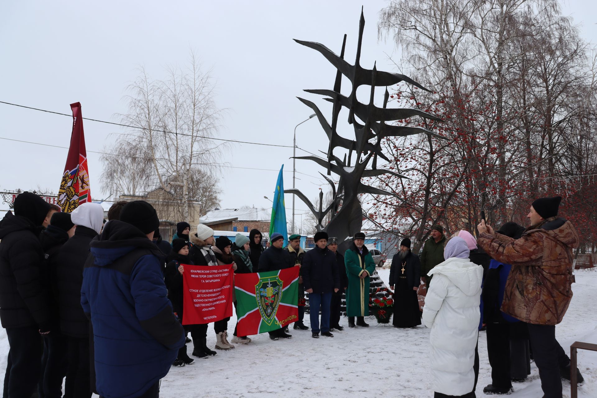 В Чистополе состоялся митинг, посвященный 43-й годовщине ввода советских войск в Афганистан