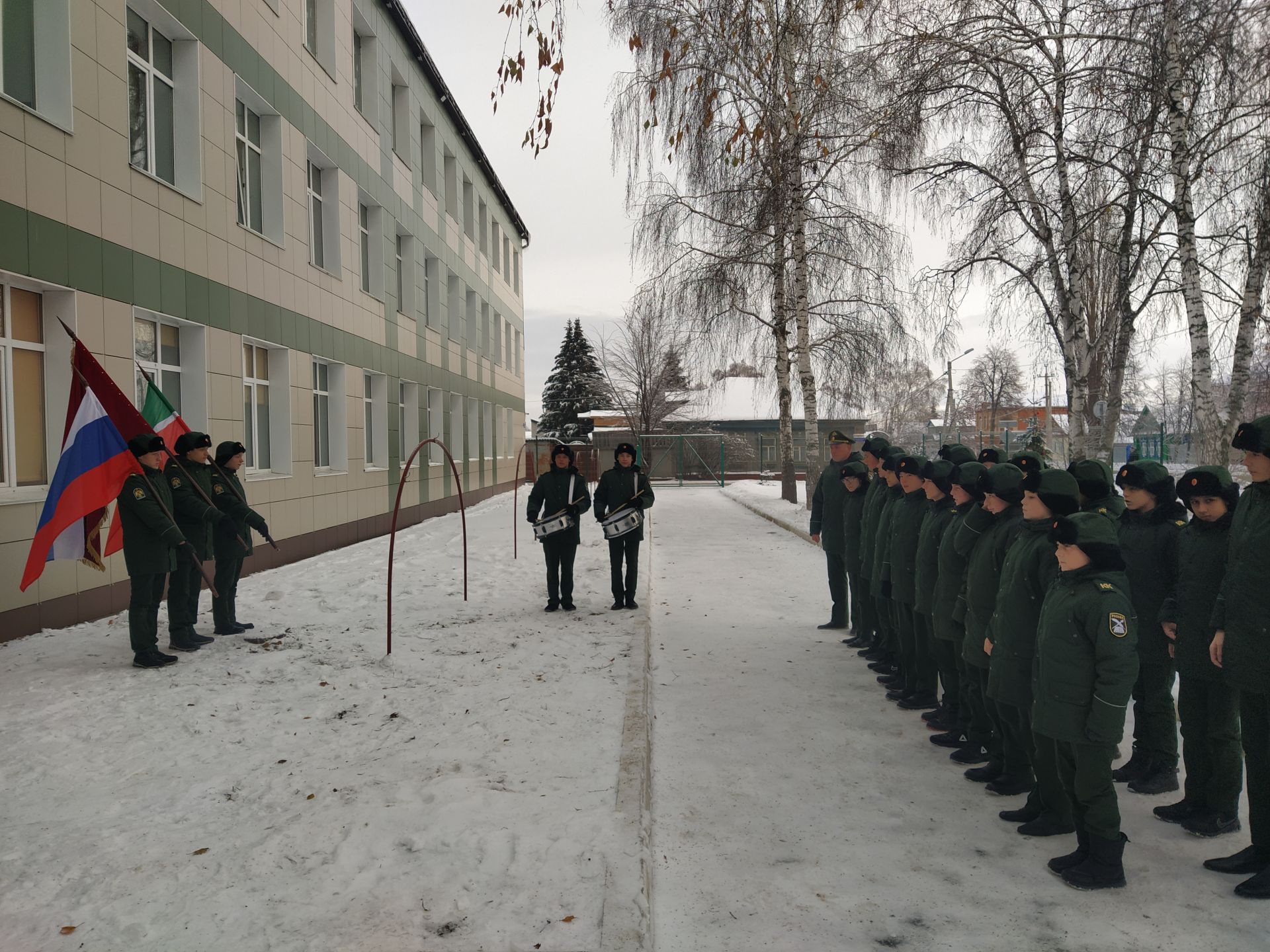 В Чистополе открыли мемориальную доску в память об участнике спецоперации Сергее Тимофеенко