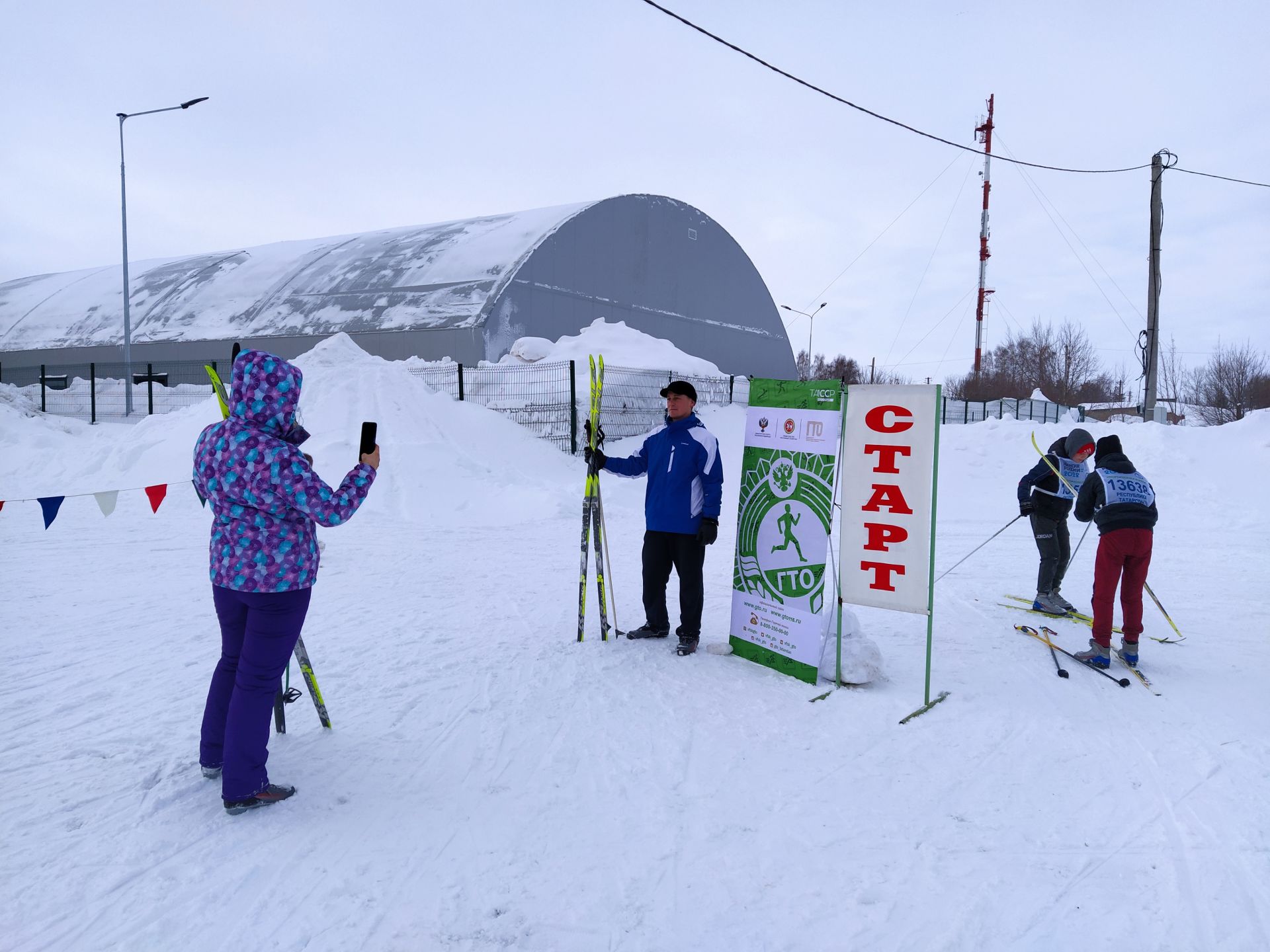 Более 100 чистопольцев приняли участие в «Лыжне Татарстана - 2022»