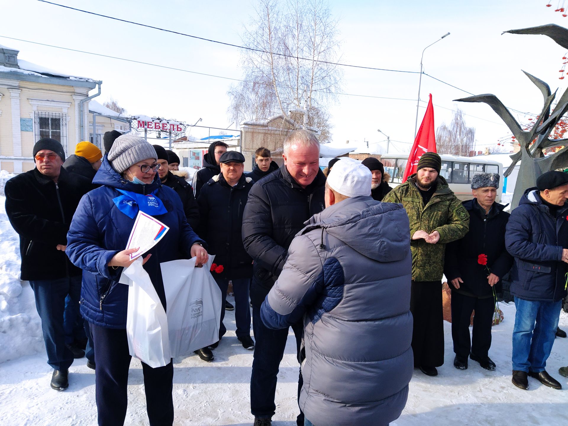 В Чистополе в 33 годовщину вывода войск из Афганистана почтили память воинов-интернационалистов