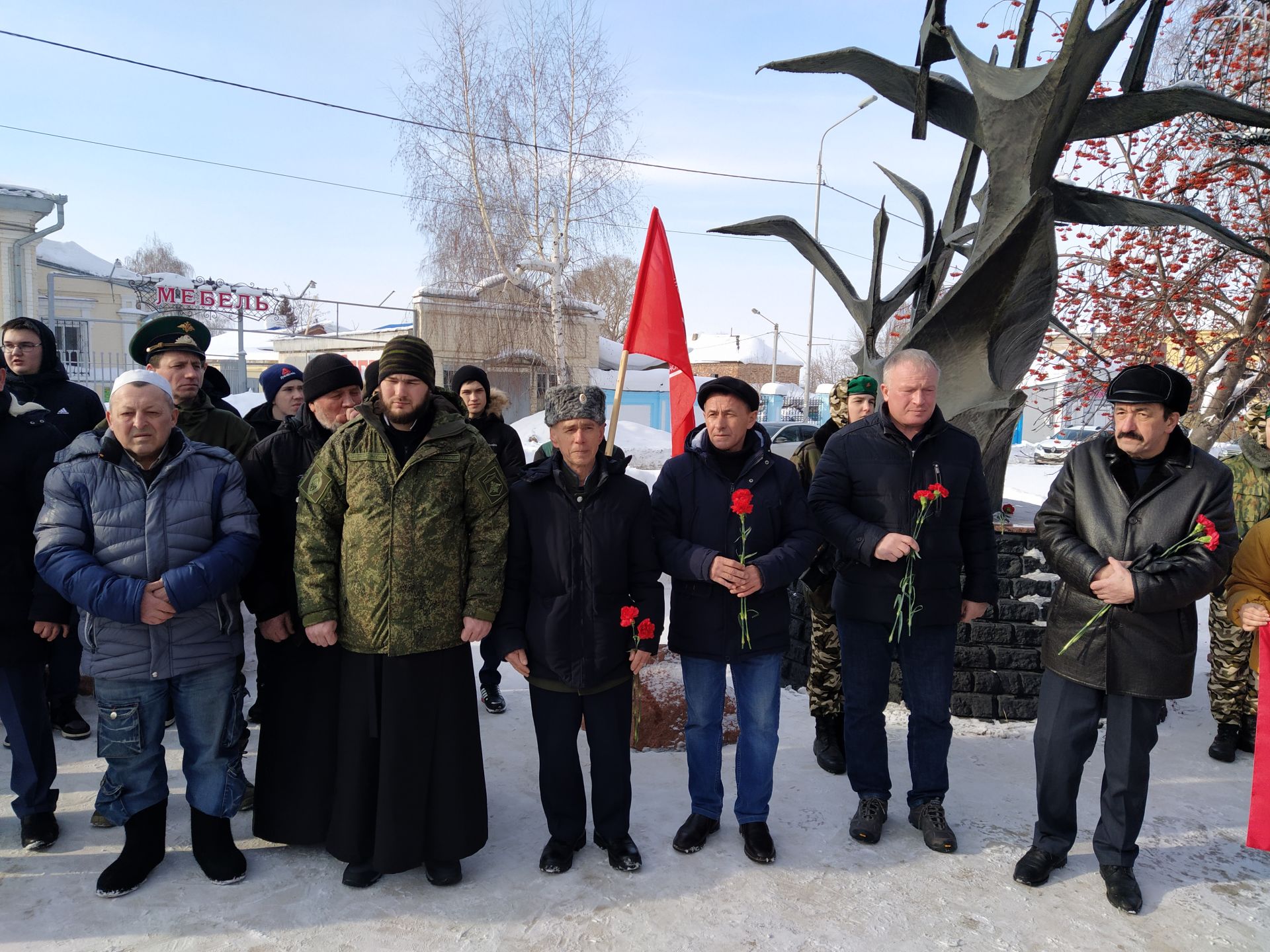 В Чистополе в 33 годовщину вывода войск из Афганистана почтили память воинов-интернационалистов