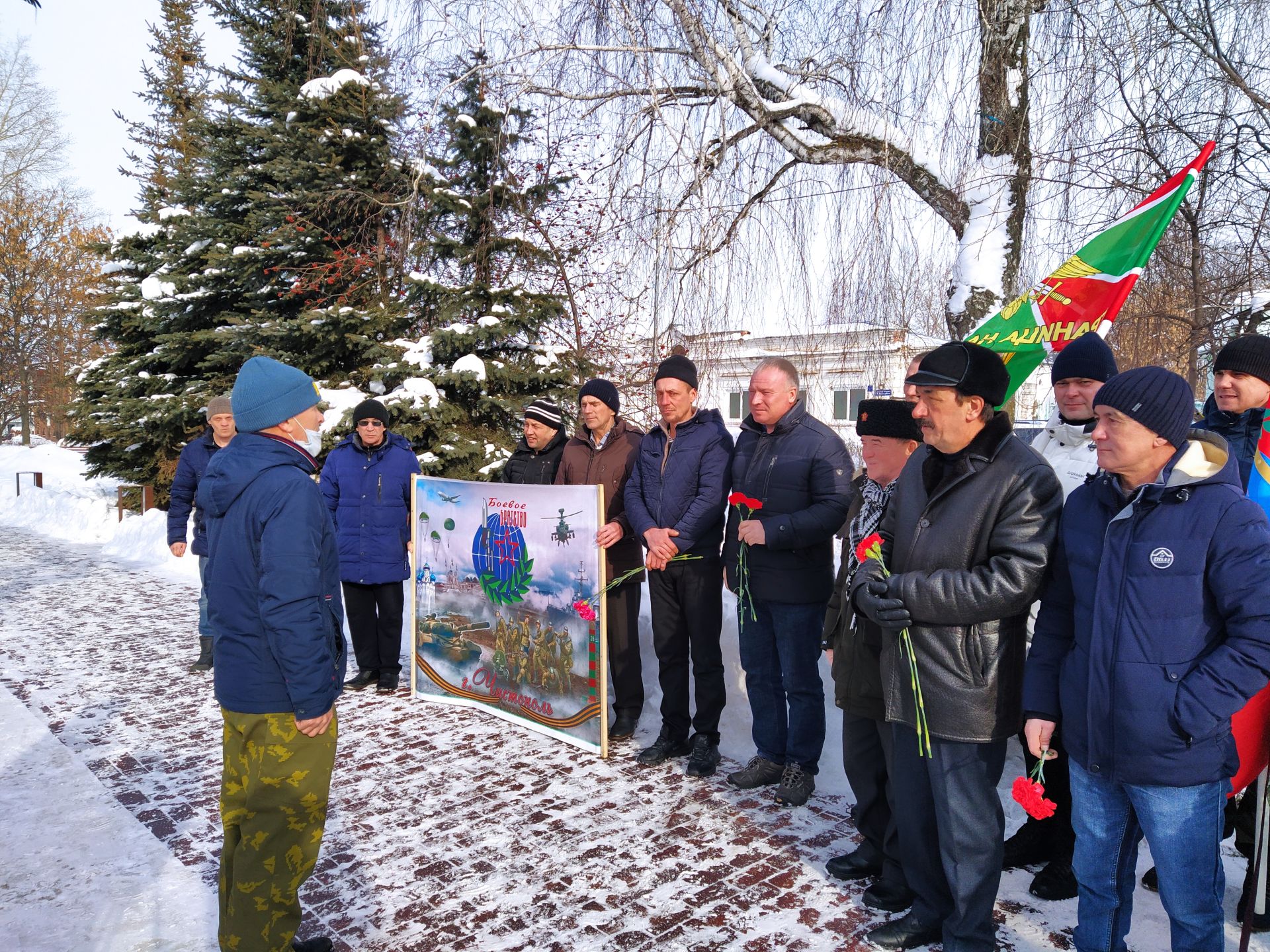 В Чистополе в 33 годовщину вывода войск из Афганистана почтили память воинов-интернационалистов