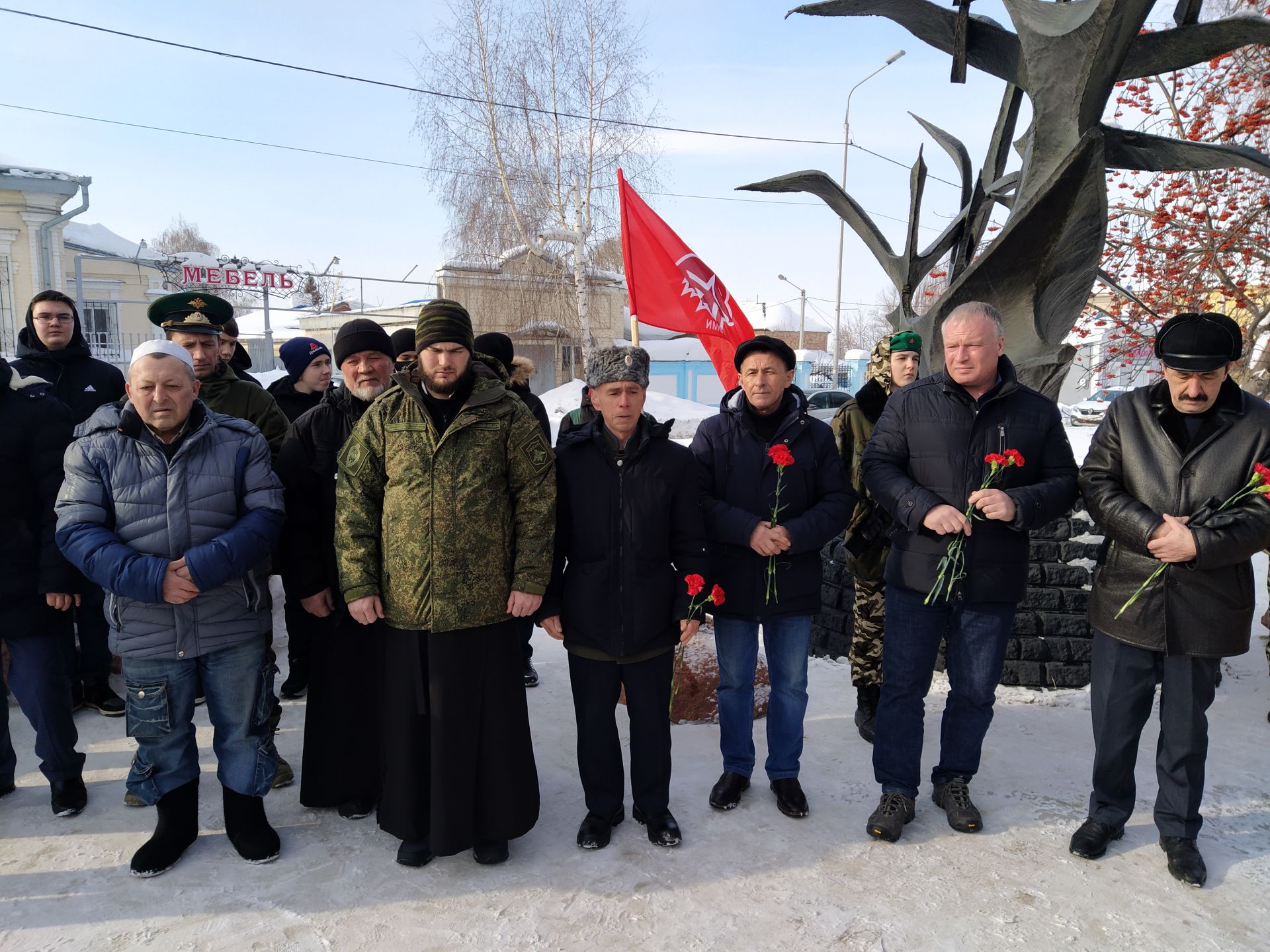 В Чистополе в 33 годовщину вывода войск из Афганистана почтили память воинов-интернационалистов