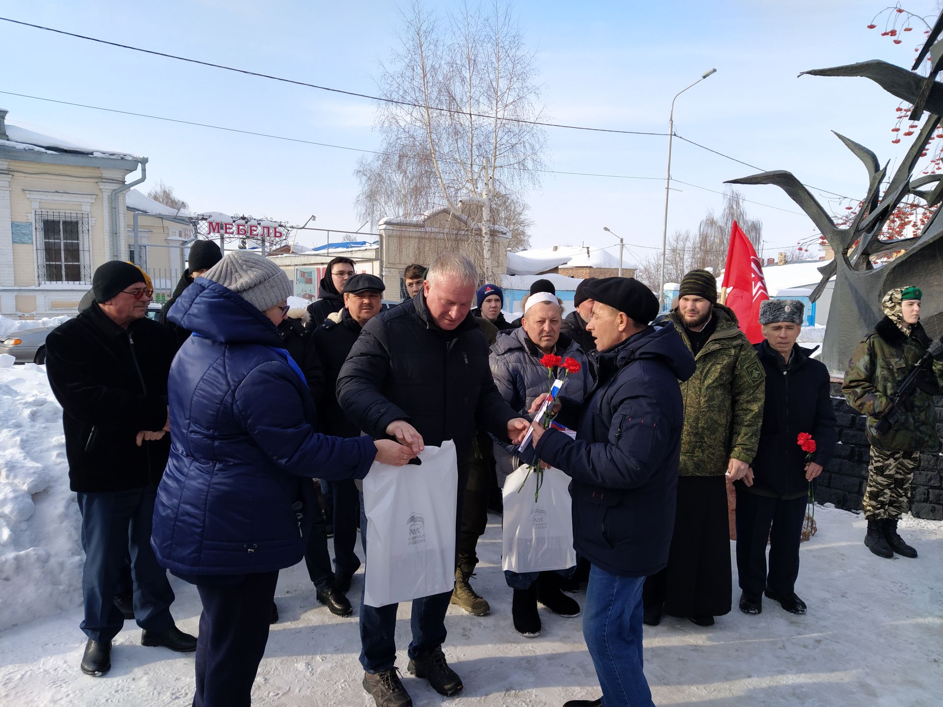 В Чистополе в 33 годовщину вывода войск из Афганистана почтили память воинов-интернационалистов