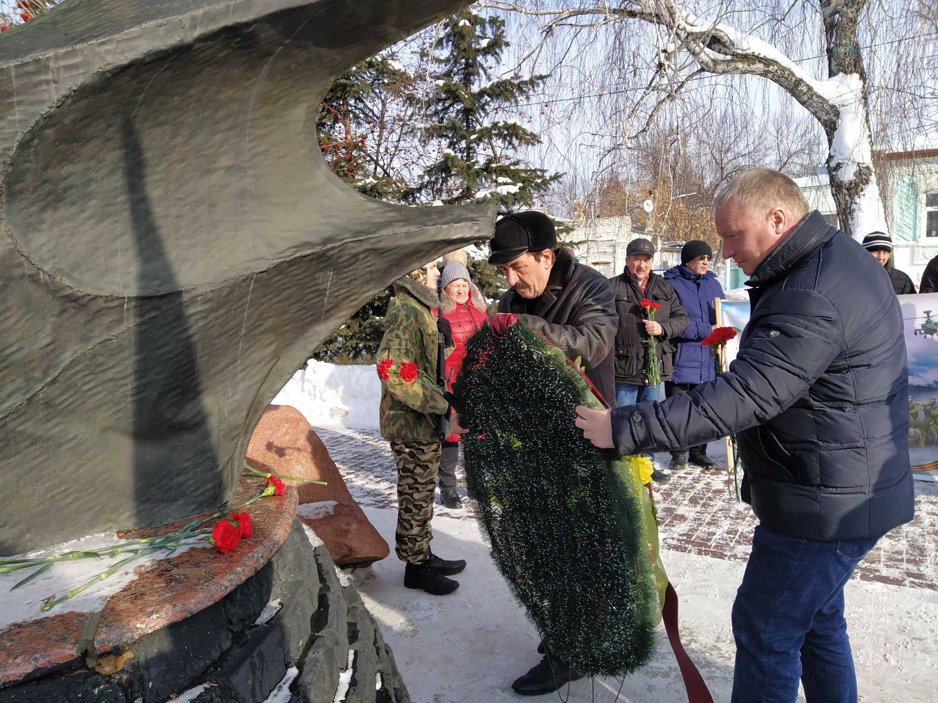 В Чистополе в 33 годовщину вывода войск из Афганистана почтили память воинов-интернационалистов