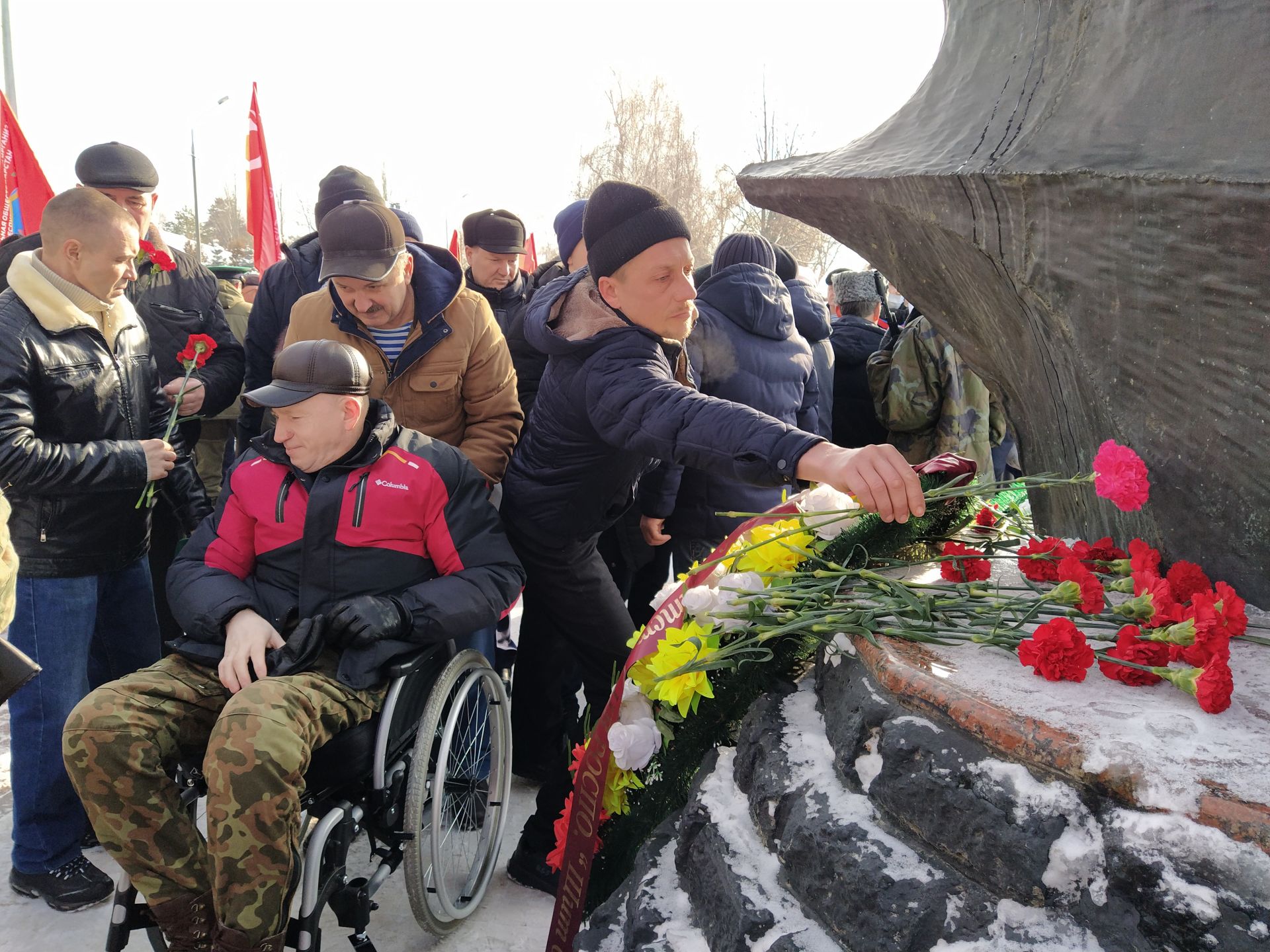 В Чистополе в 33 годовщину вывода войск из Афганистана почтили память воинов-интернационалистов